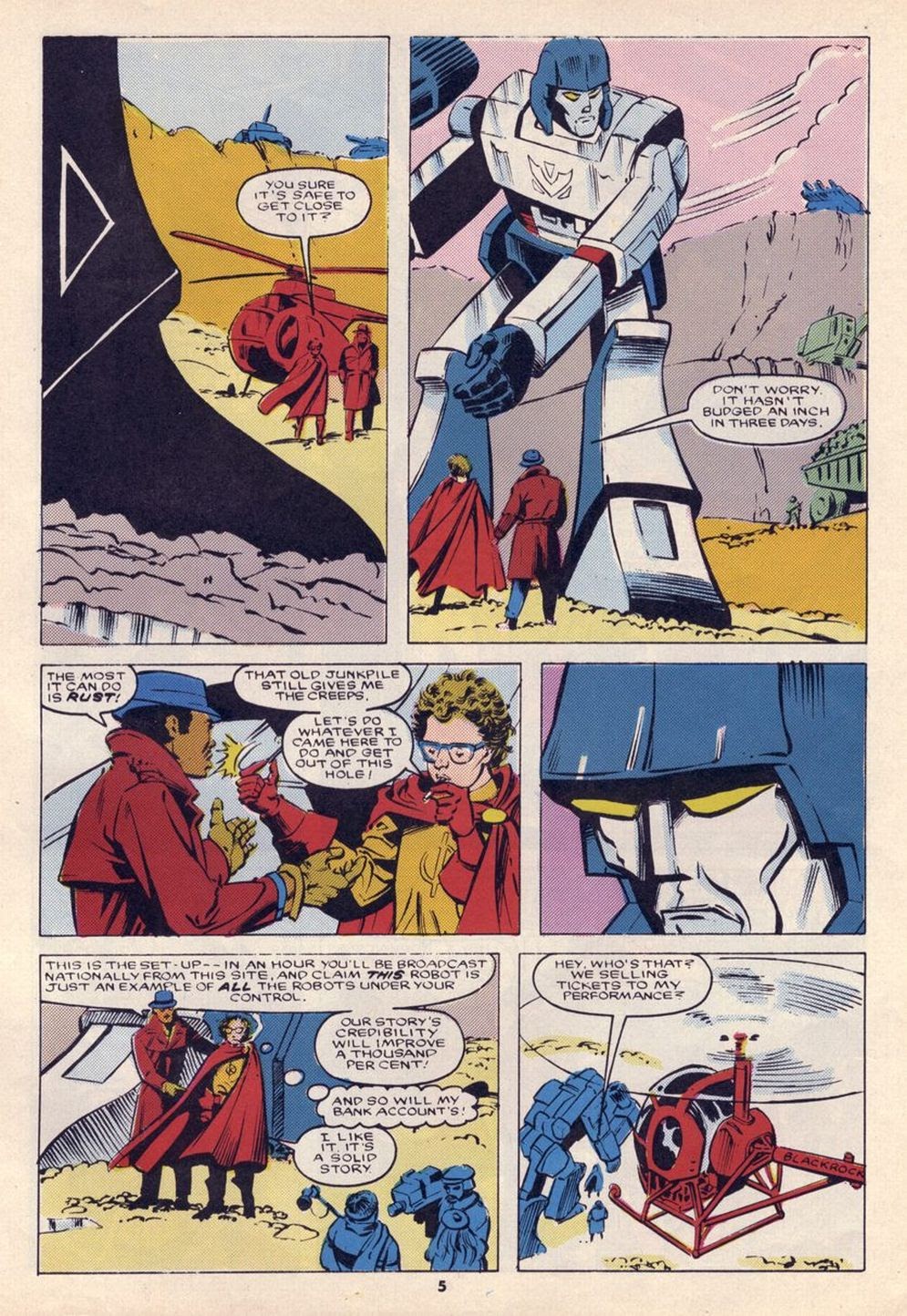 Read online The Transformers (UK) comic -  Issue #56 - 4