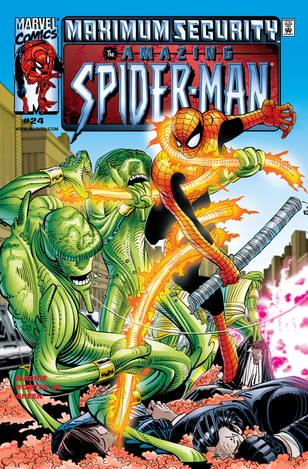Read online The Amazing Spider-Man (1999) comic -  Issue #24 - 1
