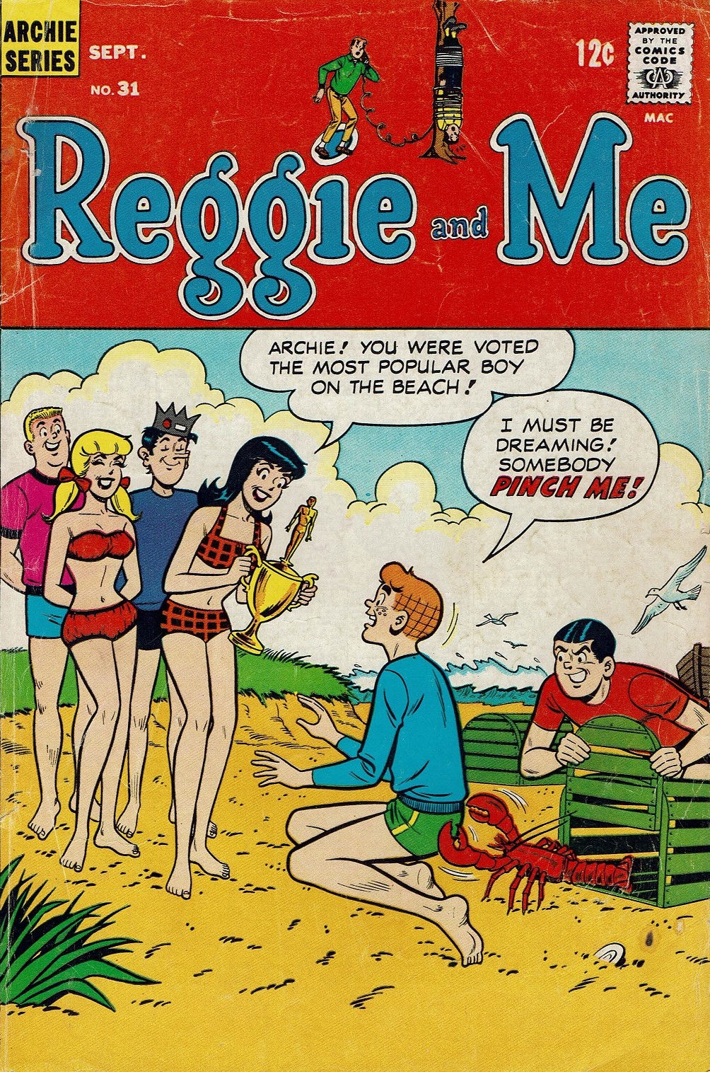 Read online Reggie and Me (1966) comic -  Issue #31 - 1