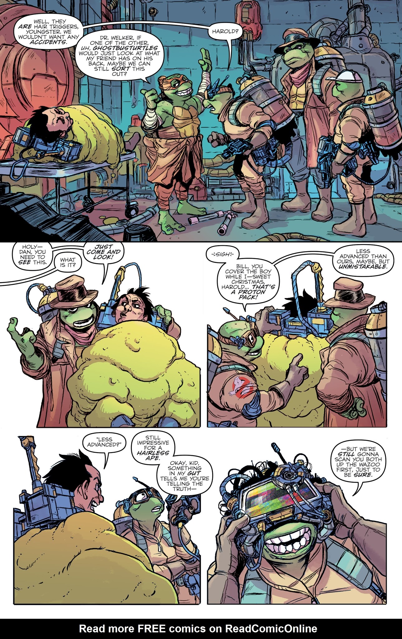 Read online Teenage Mutant Ninja Turtles/Ghostbusters 2 comic -  Issue #4 - 14