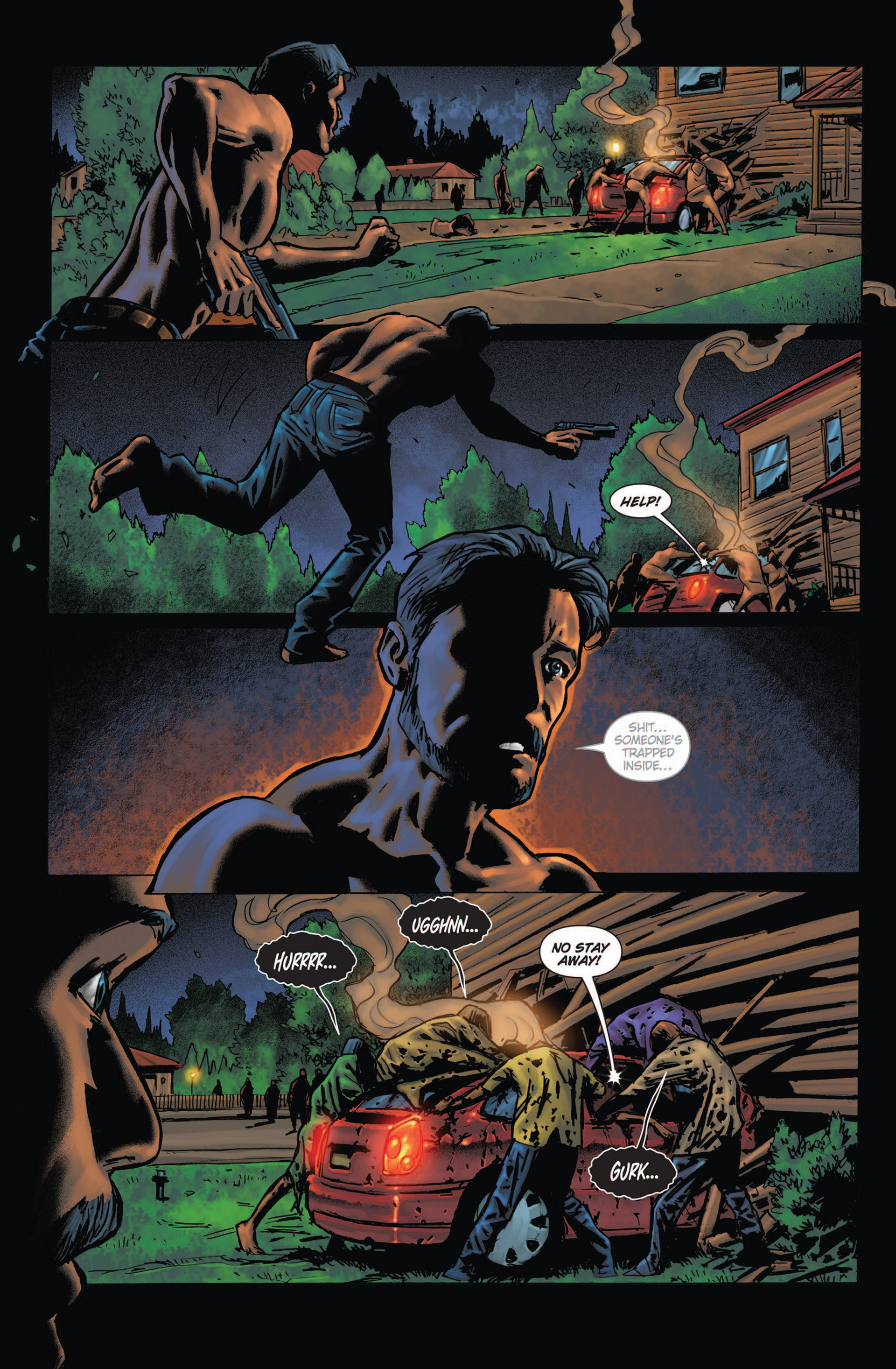 Read online Dead Reckoning: Contagion comic -  Issue #1 - 17