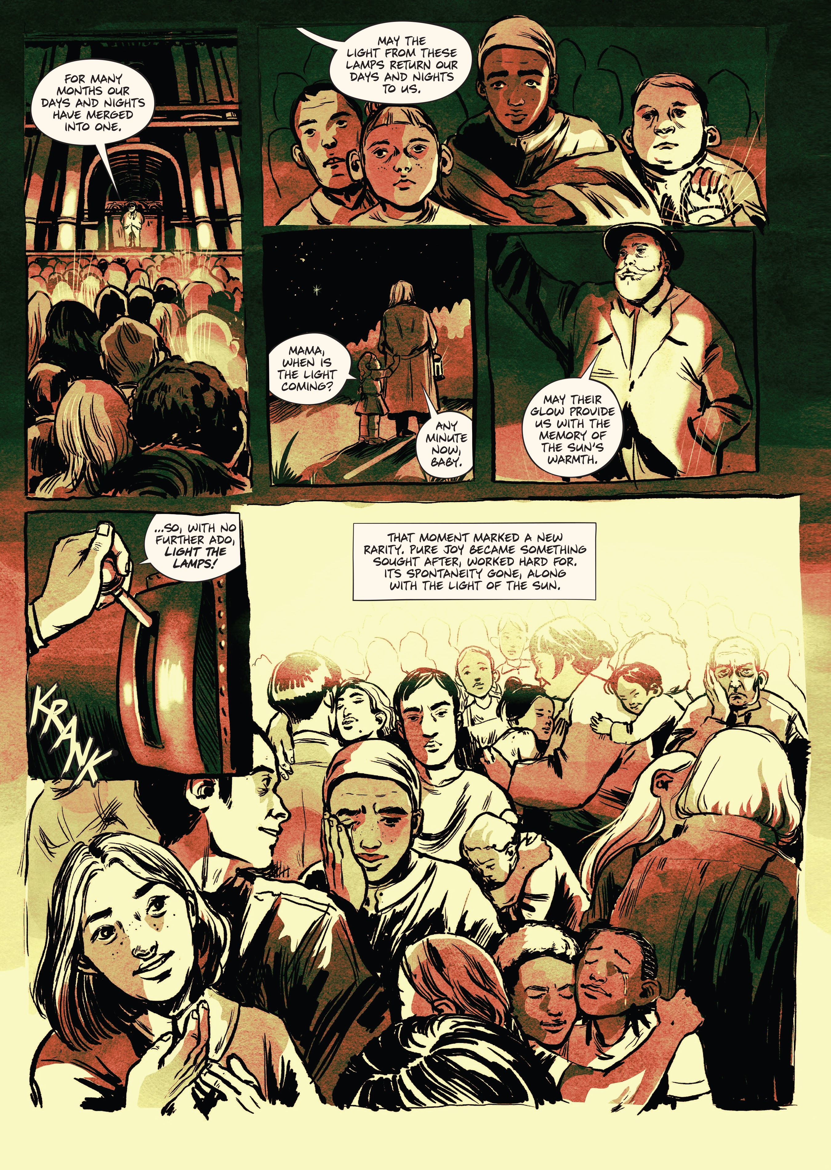 Read online The Sacrifice of Darkness comic -  Issue # TPB - 21