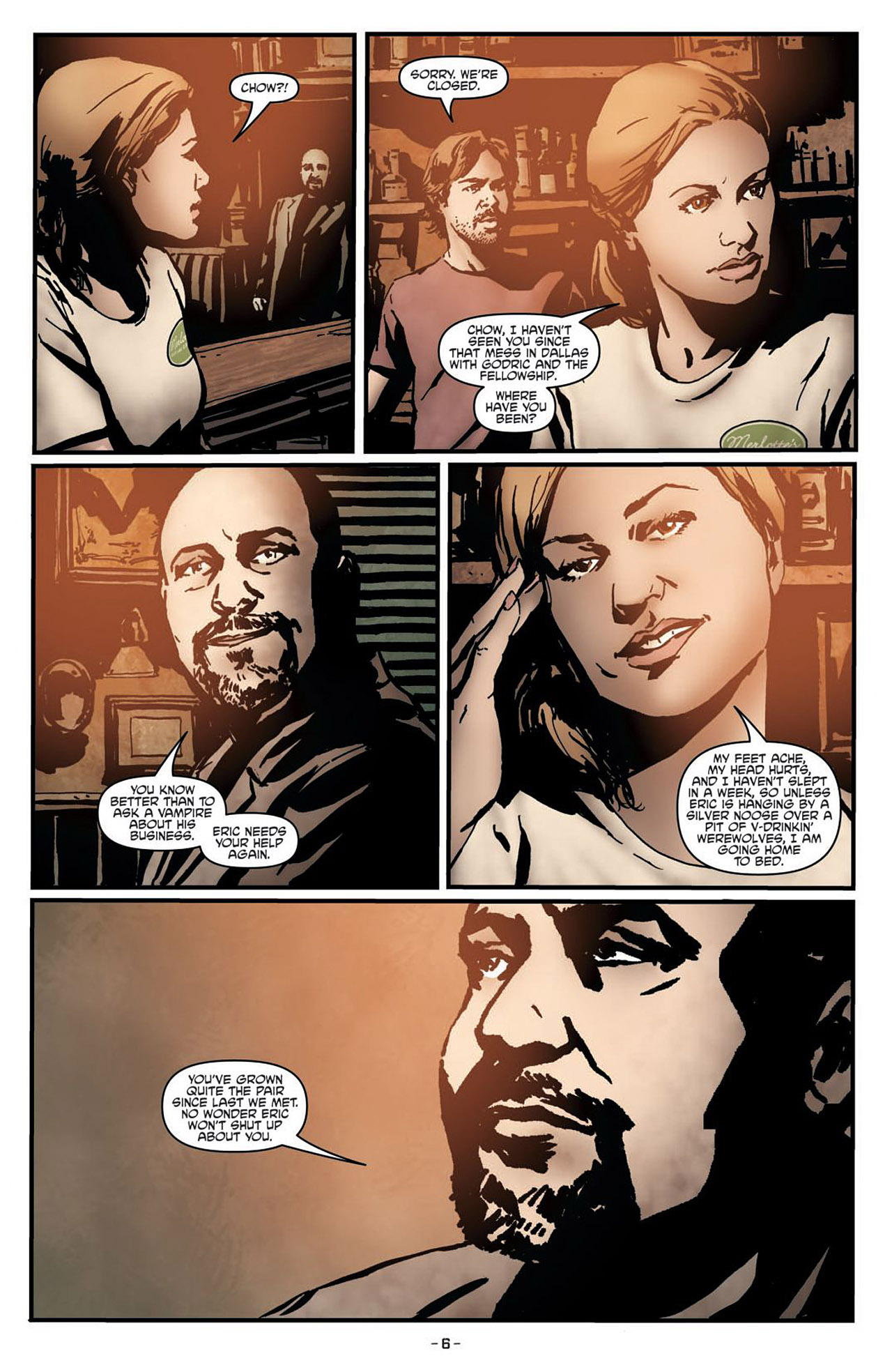 Read online True Blood (2012) comic -  Issue #1 - 10