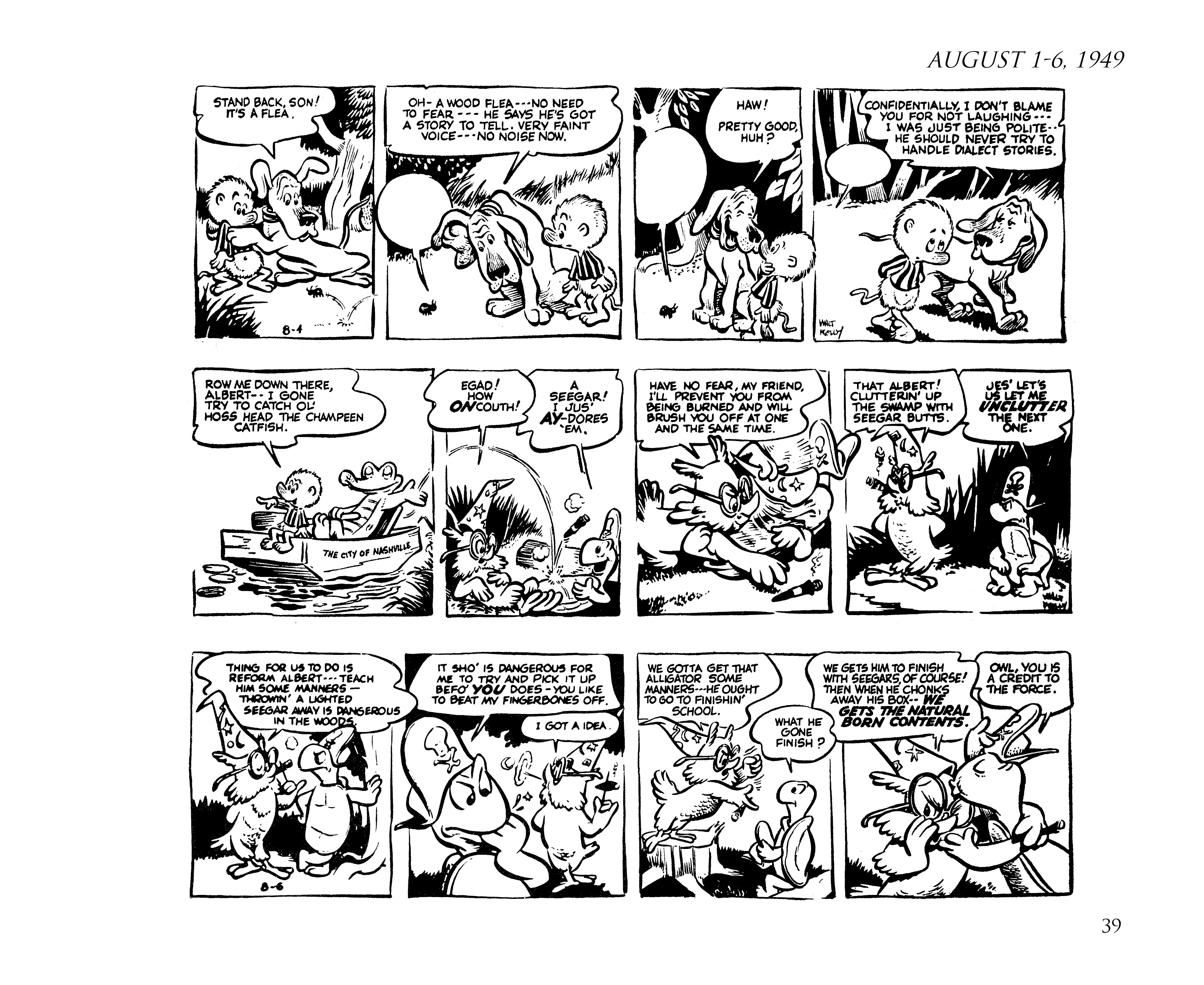 Read online Pogo by Walt Kelly: The Complete Syndicated Comic Strips comic -  Issue # TPB 1 (Part 1) - 57