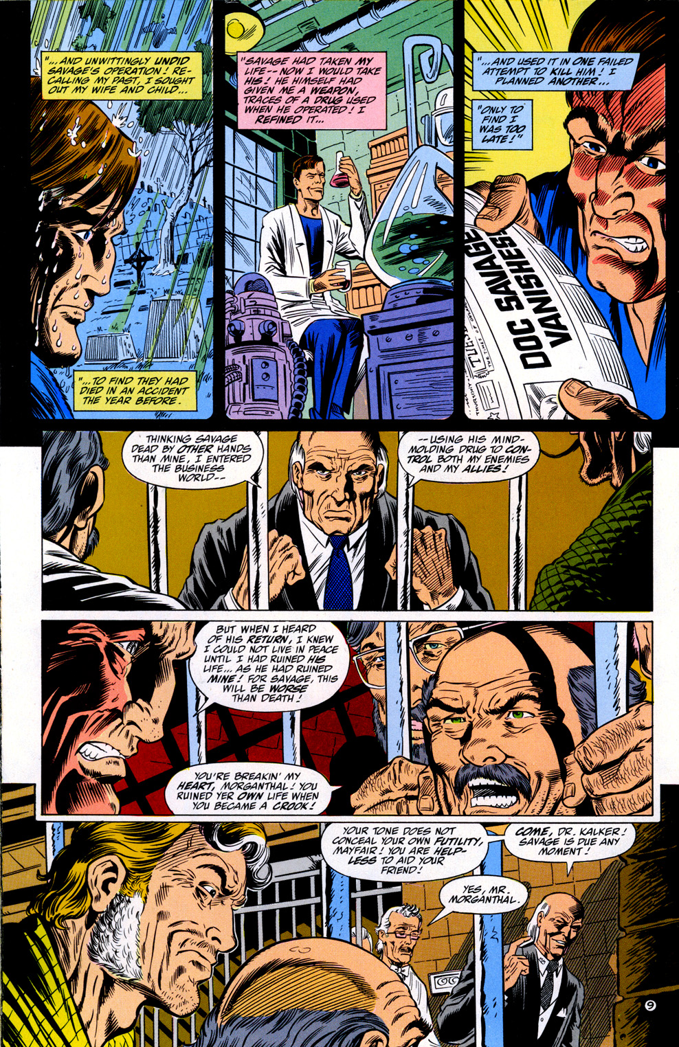 Read online Doc Savage (1988) comic -  Issue #8 - 11