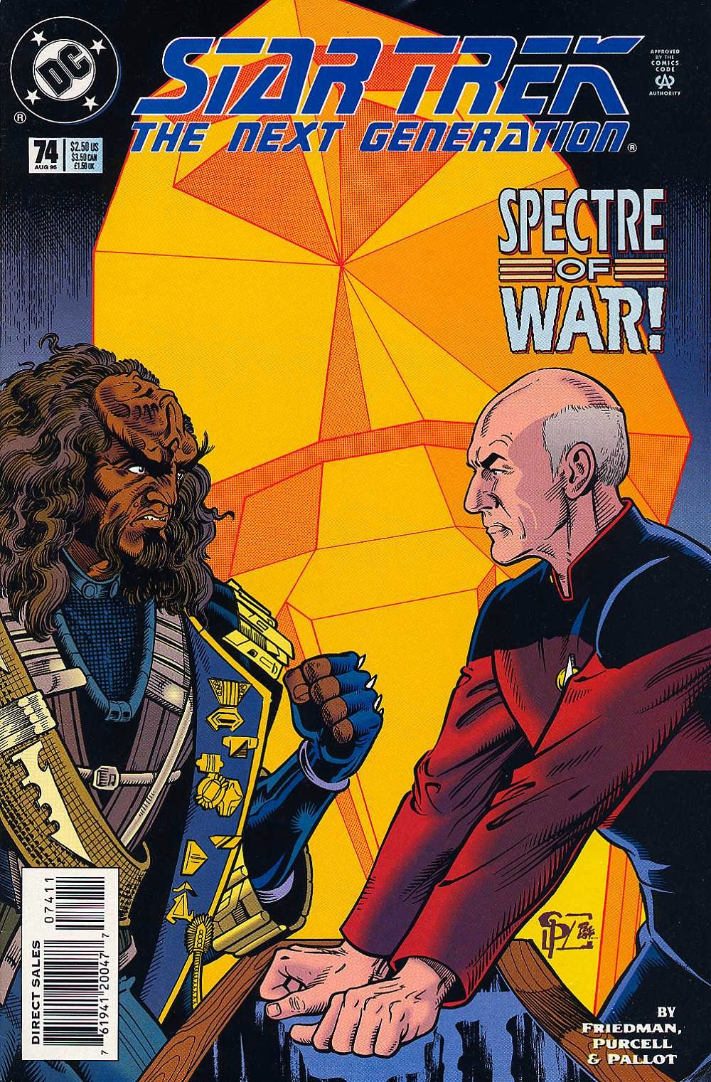 Read online Star Trek: The Next Generation (1989) comic -  Issue #74 - 1