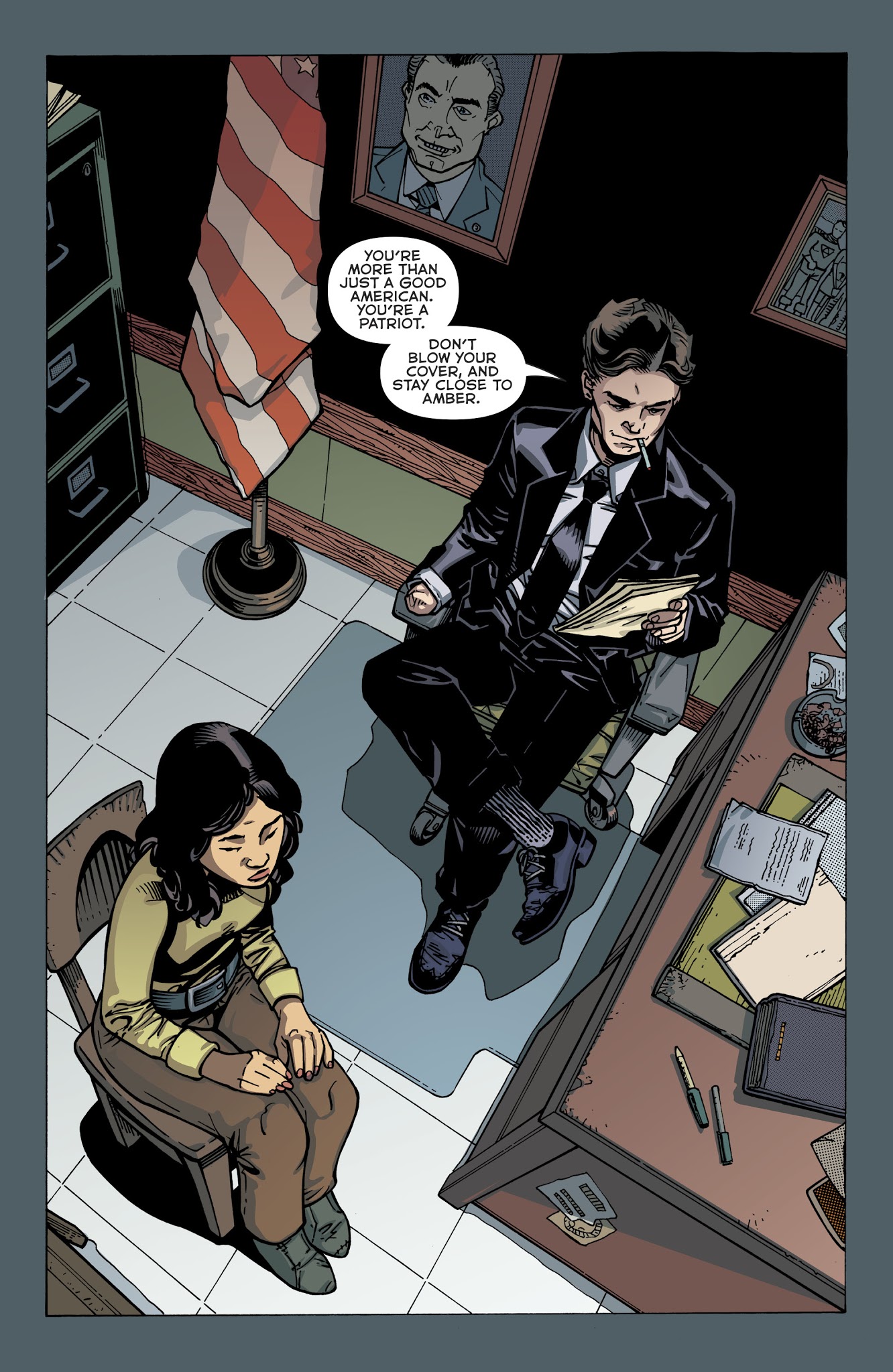 Read online The American Way: Those Above and Those Below comic -  Issue #4 - 20