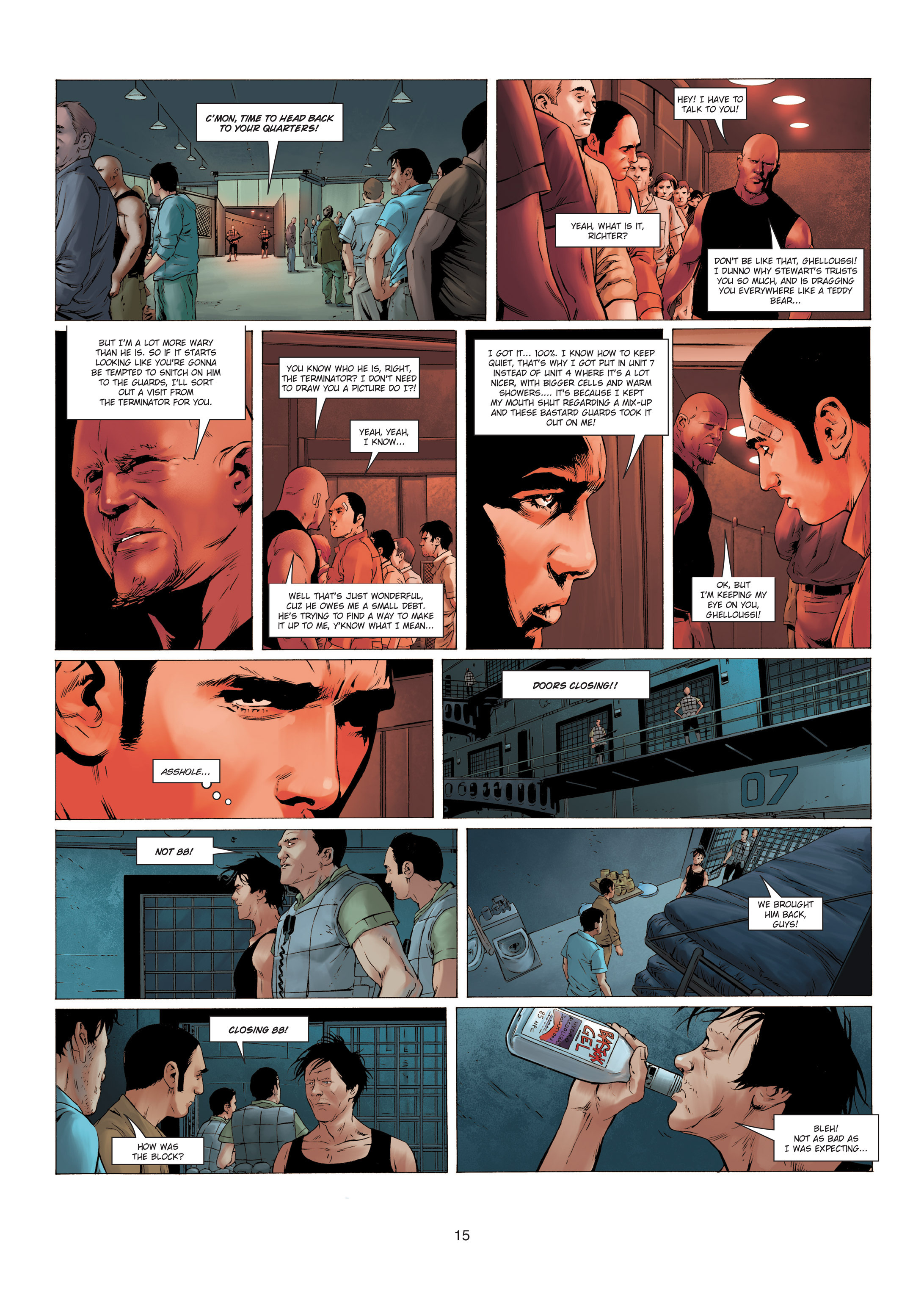 Read online Deepwater Prison comic -  Issue #2 - 15