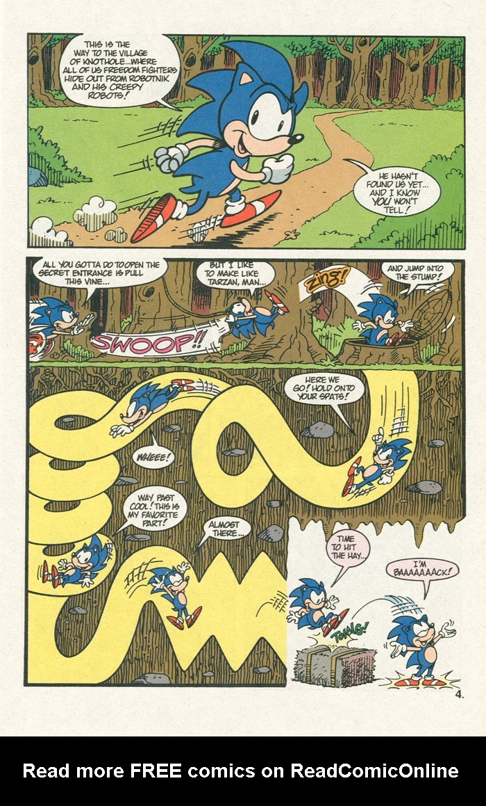 Read online Sonic Super Special comic -  Issue #3 - Sonic Firsts - 6