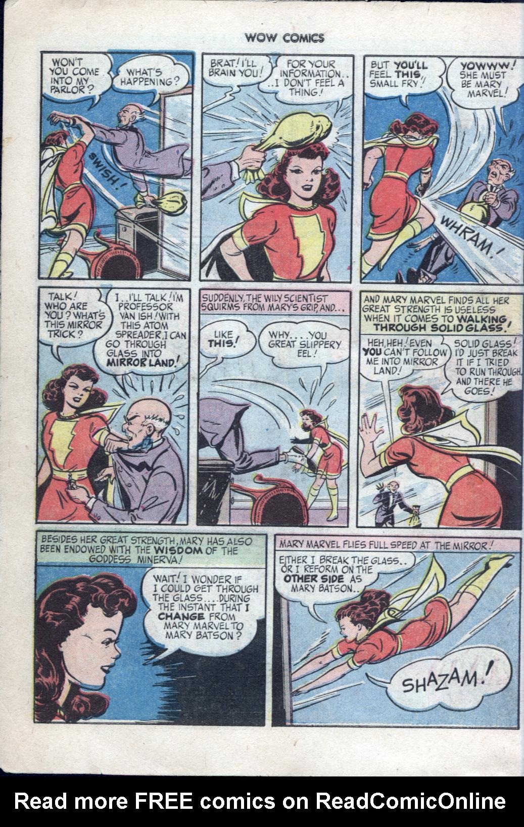 Read online Wow Comics comic -  Issue #30 - 6