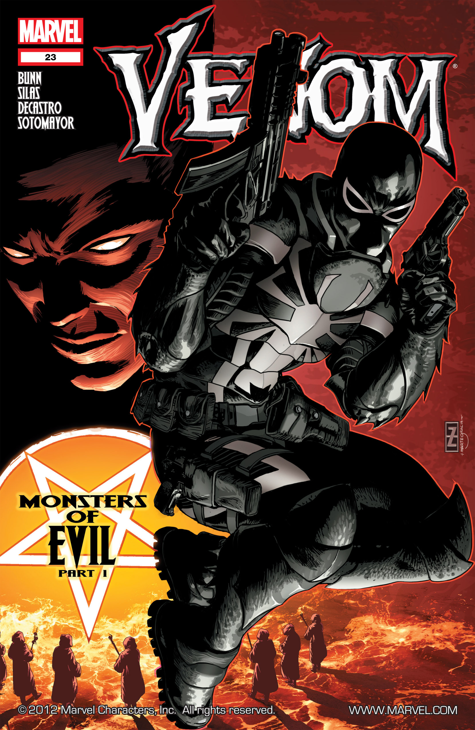 Read online Venom (2011) comic -  Issue #23 - 1