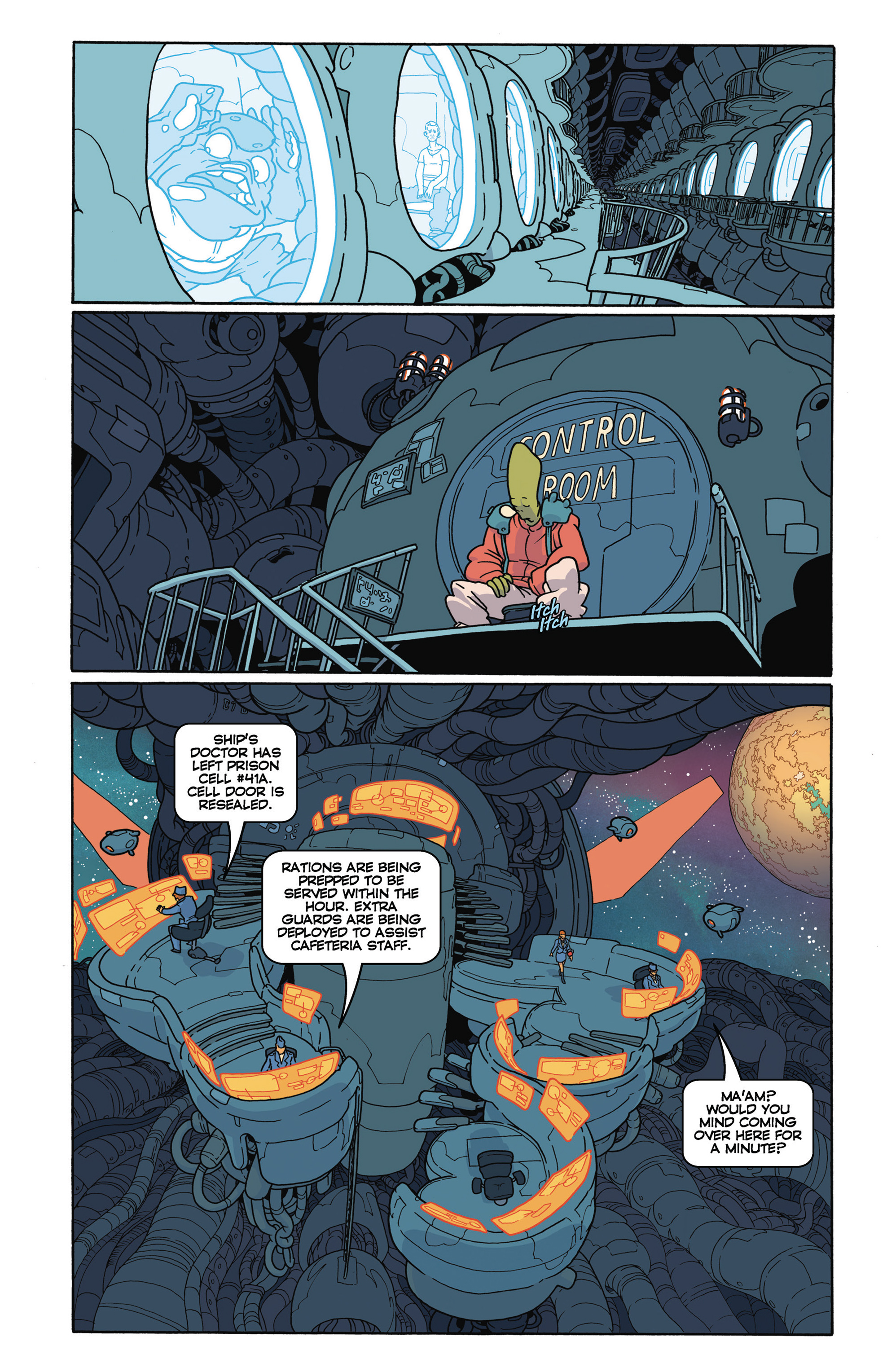 Read online Offworld comic -  Issue #2 - 9