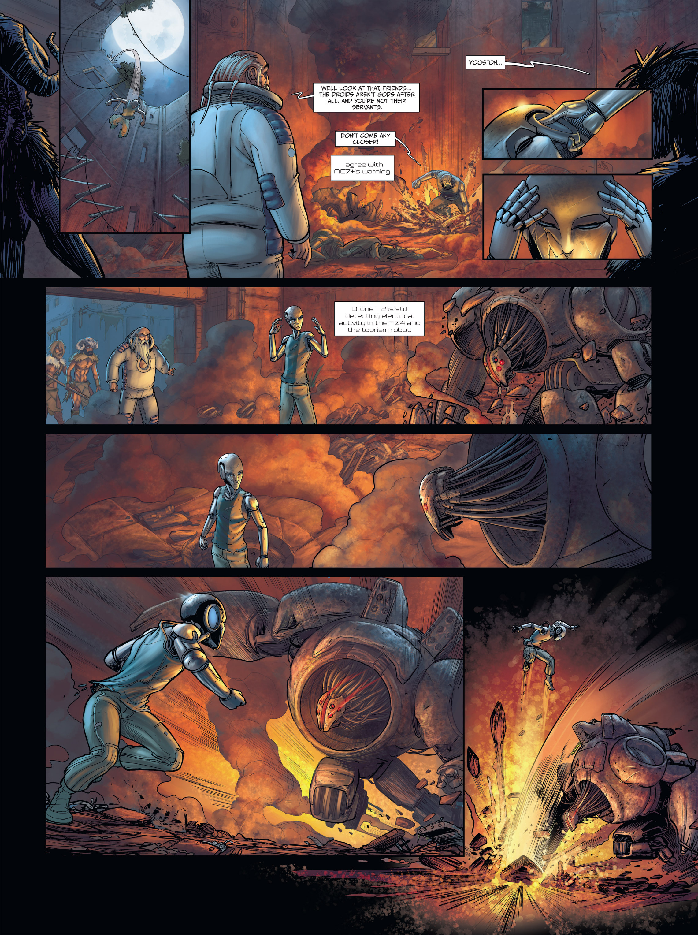 Read online Androïds comic -  Issue #2 - 44