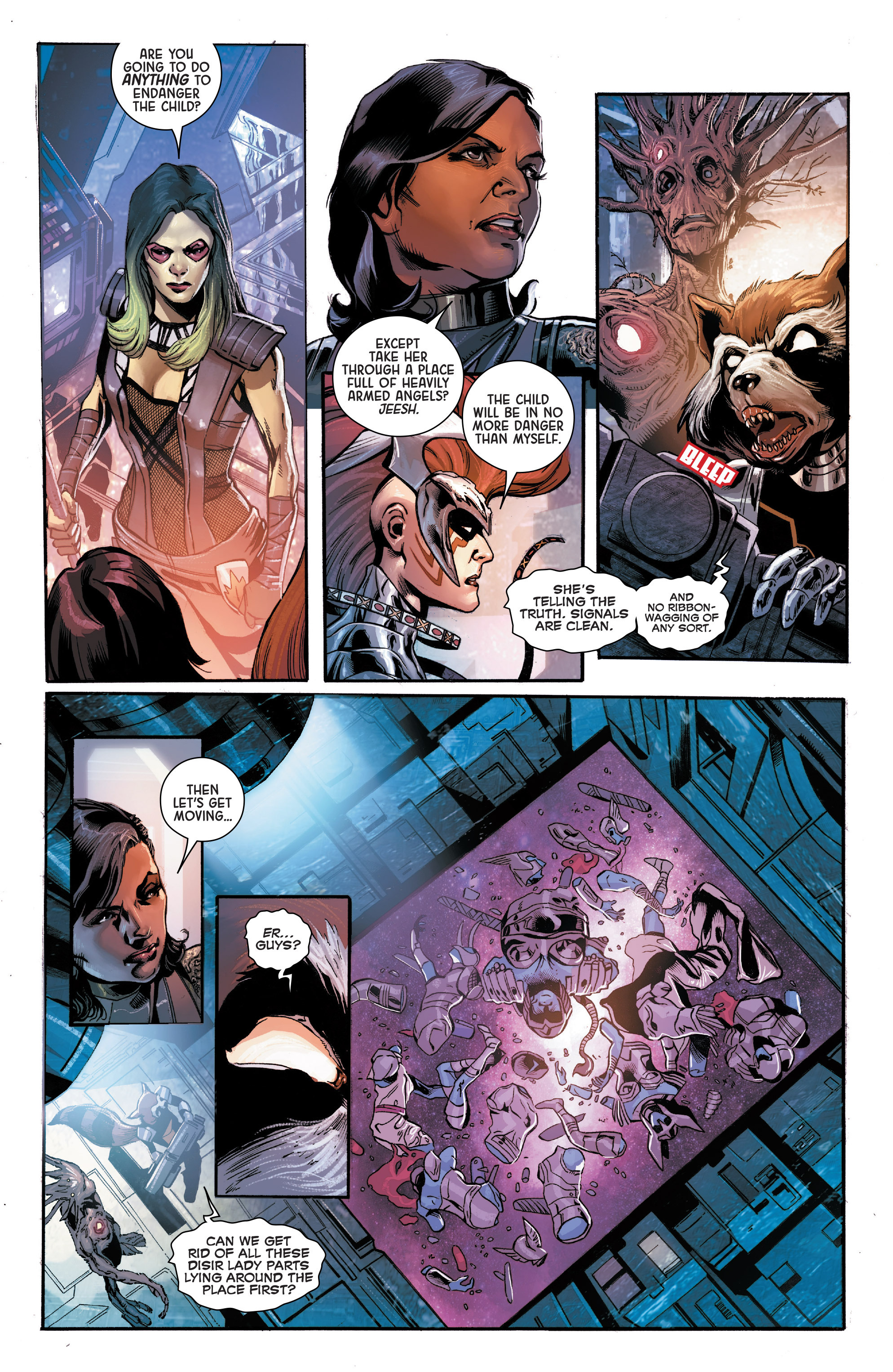 Read online Angela: Asgard's Assassin comic -  Issue #5 - 4