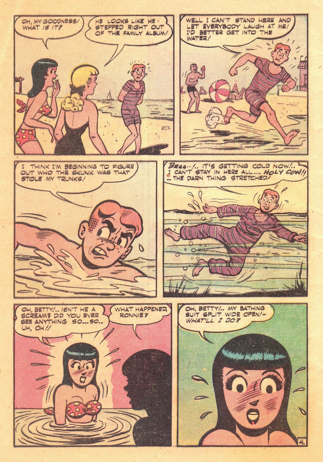 Read online Archie's Rival Reggie comic -  Issue #4 - 28