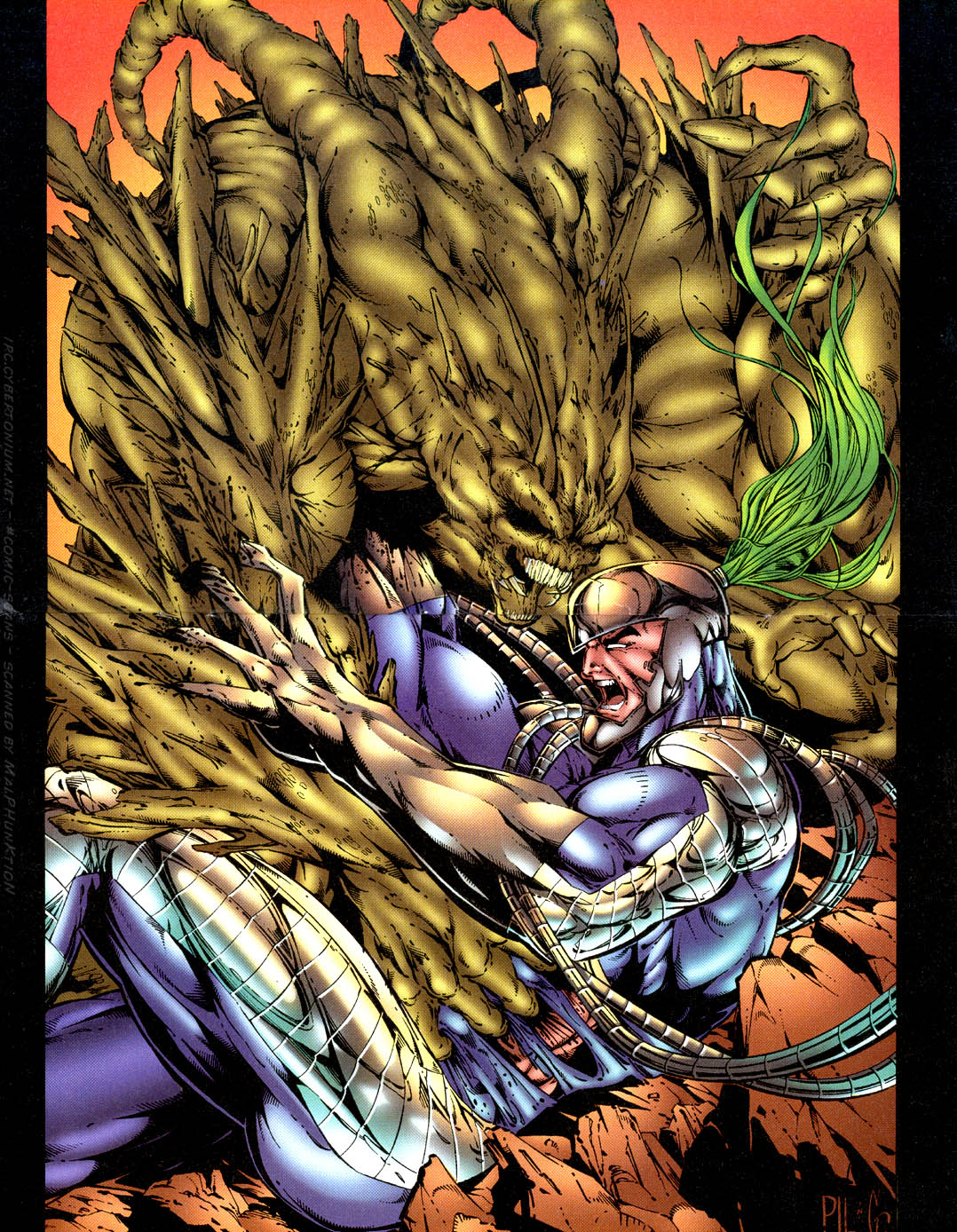 Read online Warblade: Endangered Species comic -  Issue #4 - 21