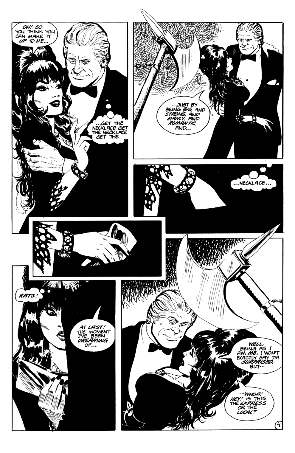 Read online Elvira, Mistress of the Dark comic -  Issue #4 - 26