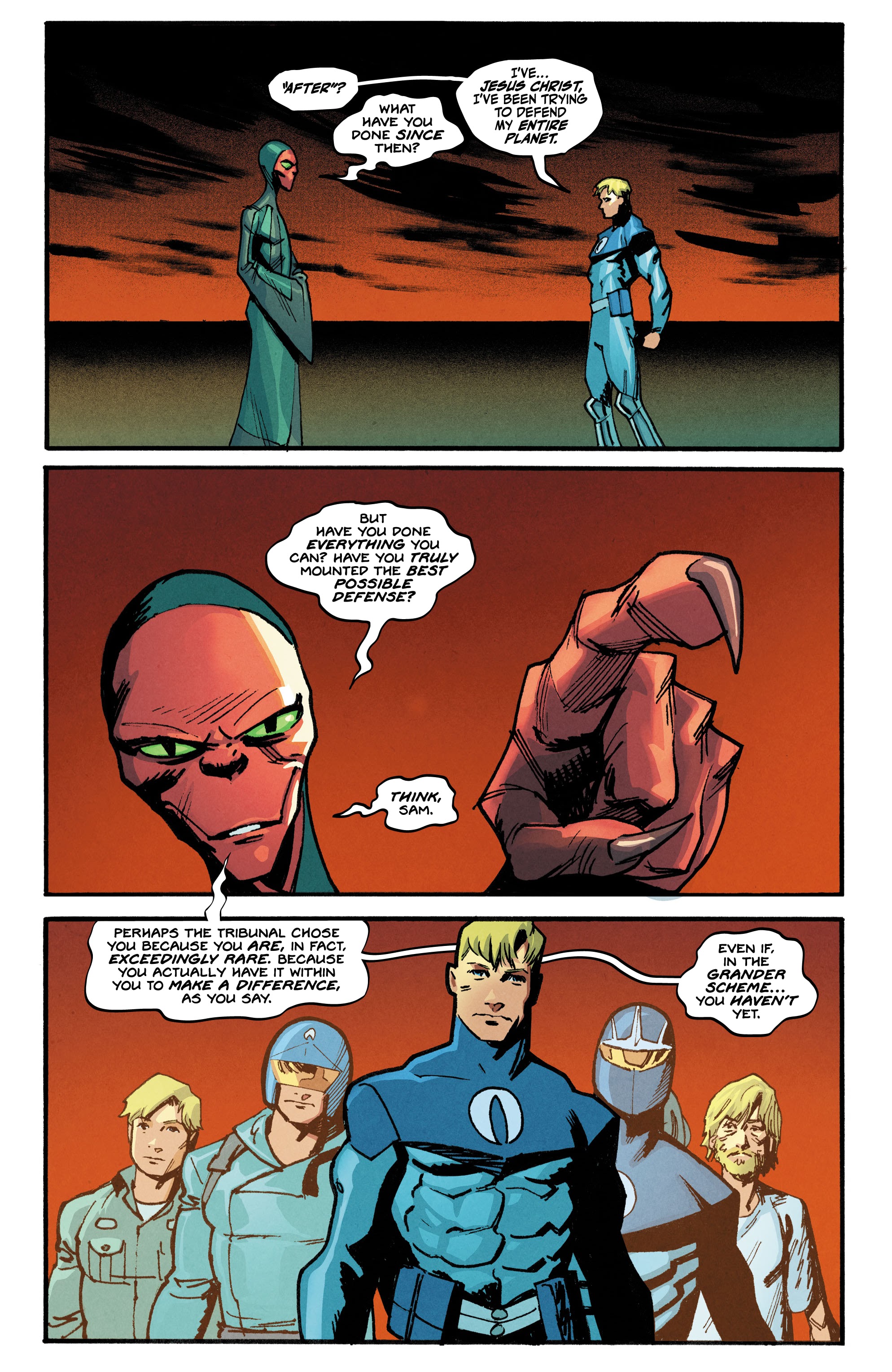 Read online The Blue Flame comic -  Issue #7 - 15
