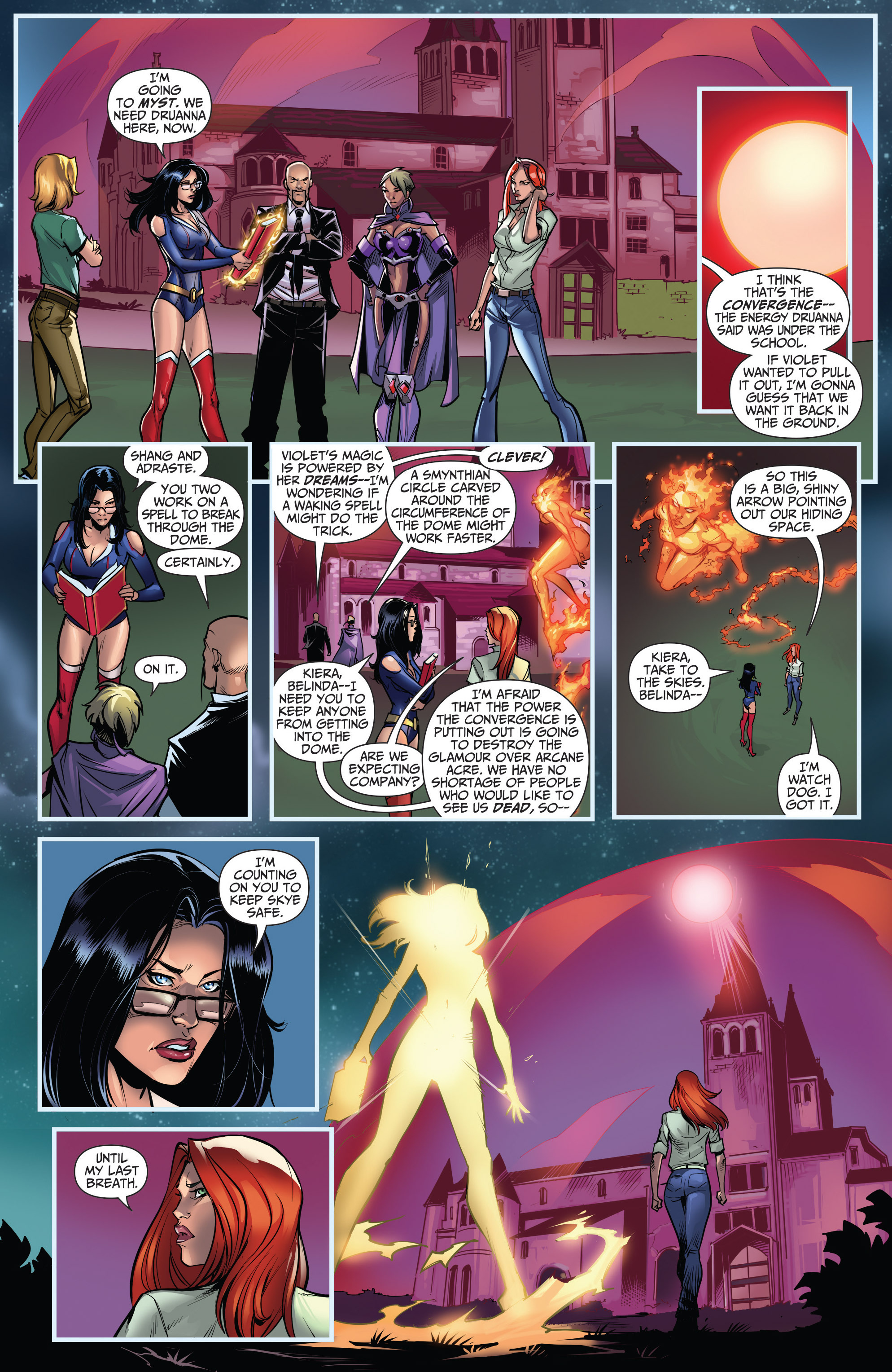 Read online Grimm Fairy Tales: Arcane Acre comic -  Issue # TPB 2 - 104