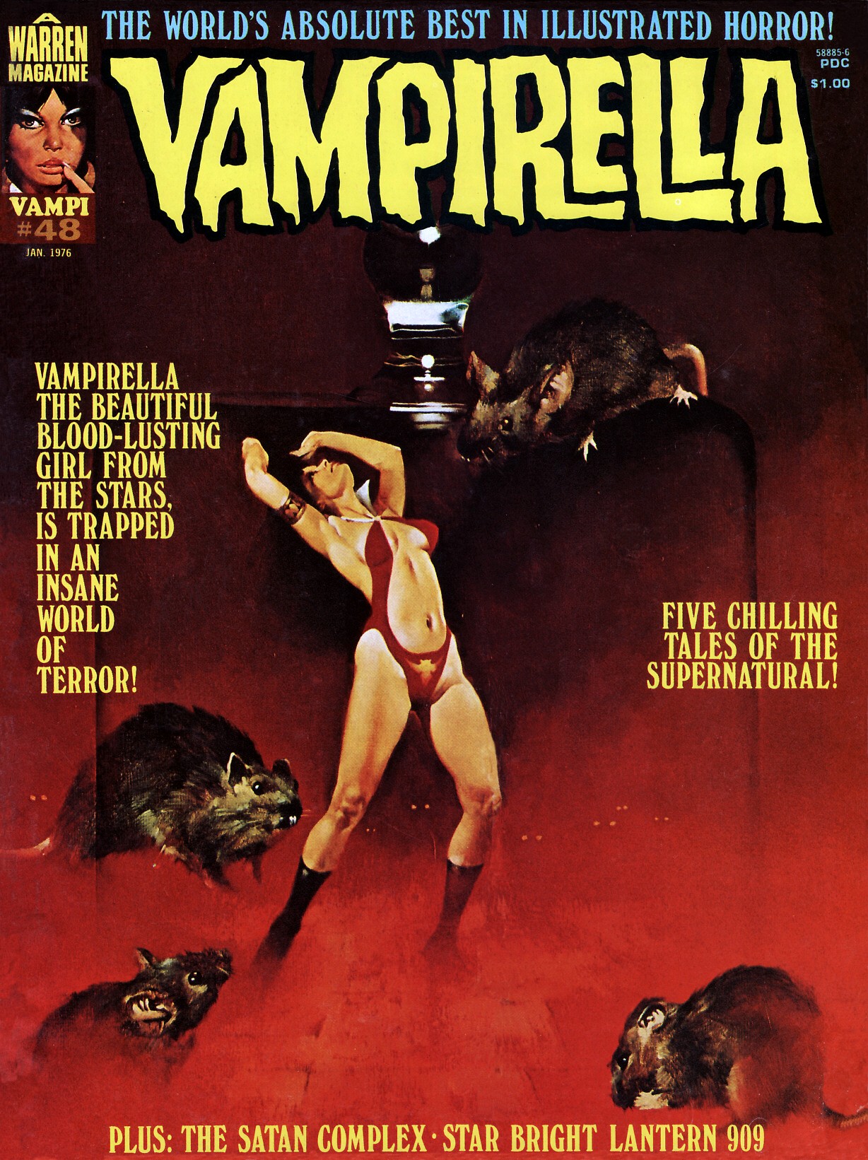 Read online Vampirella (1969) comic -  Issue #48 - 1