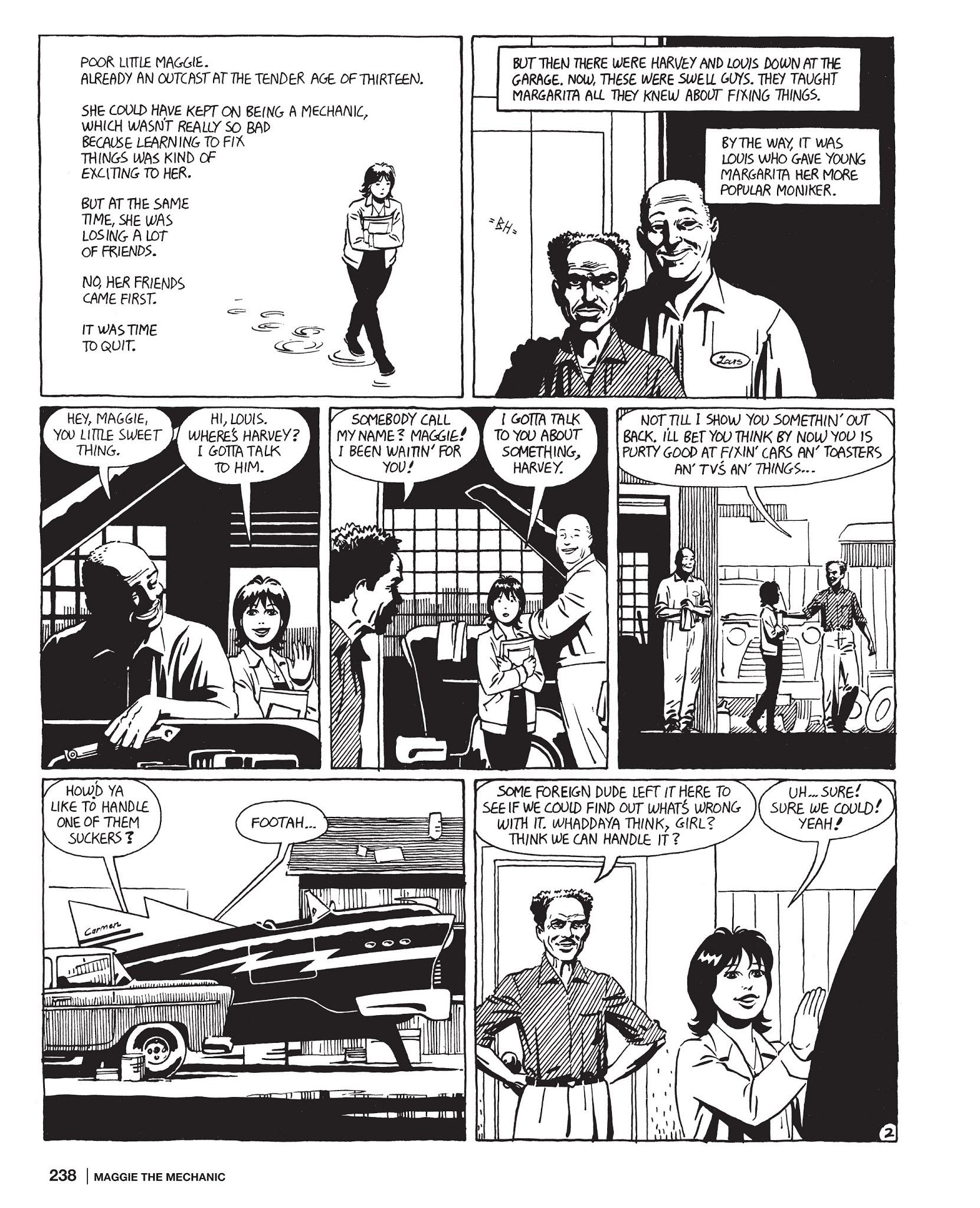 Read online Maggie the Mechanic: The Love & Rockets Library - Locas comic -  Issue # TPB (Part 3) - 49