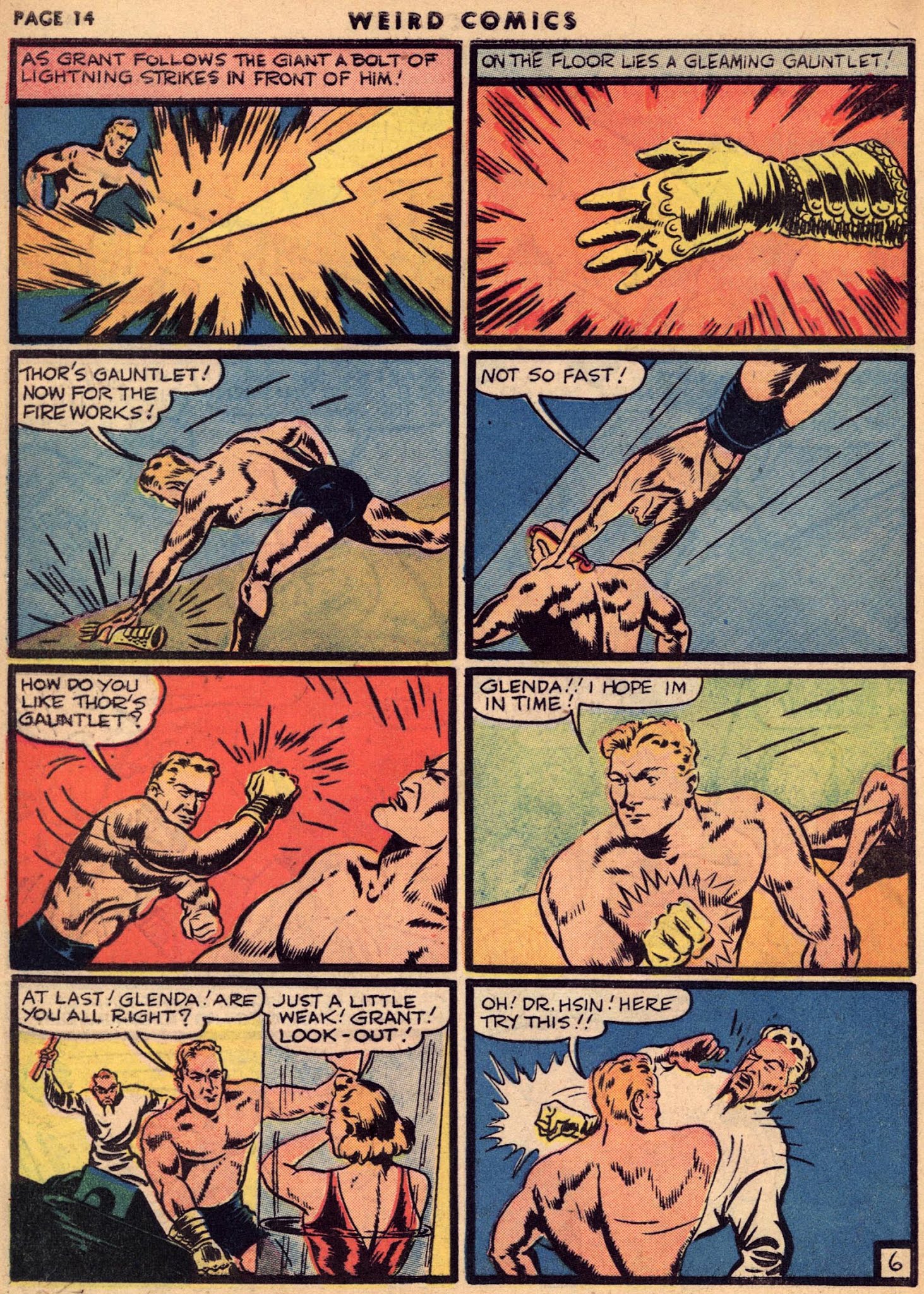 Read online Weird Comics comic -  Issue #5 - 16