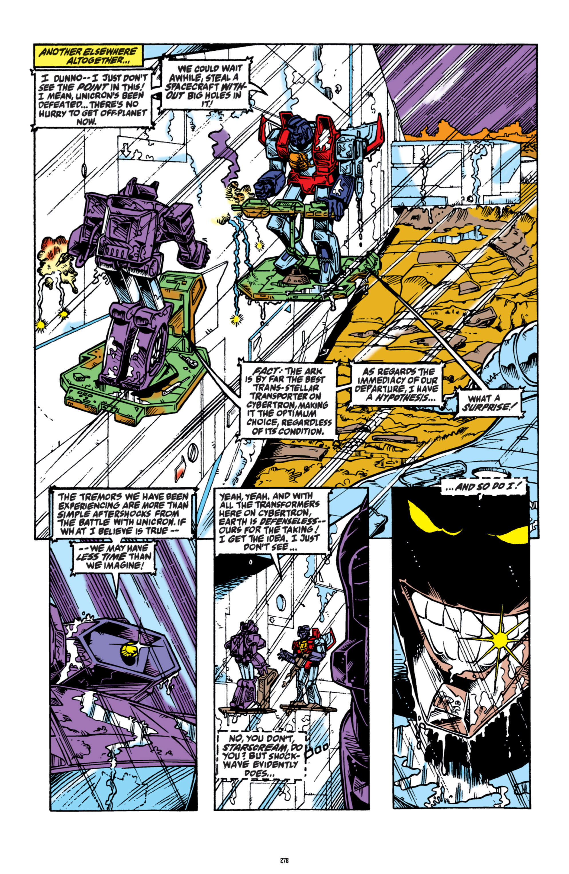 Read online The Transformers Classics comic -  Issue # TPB 6 - 275