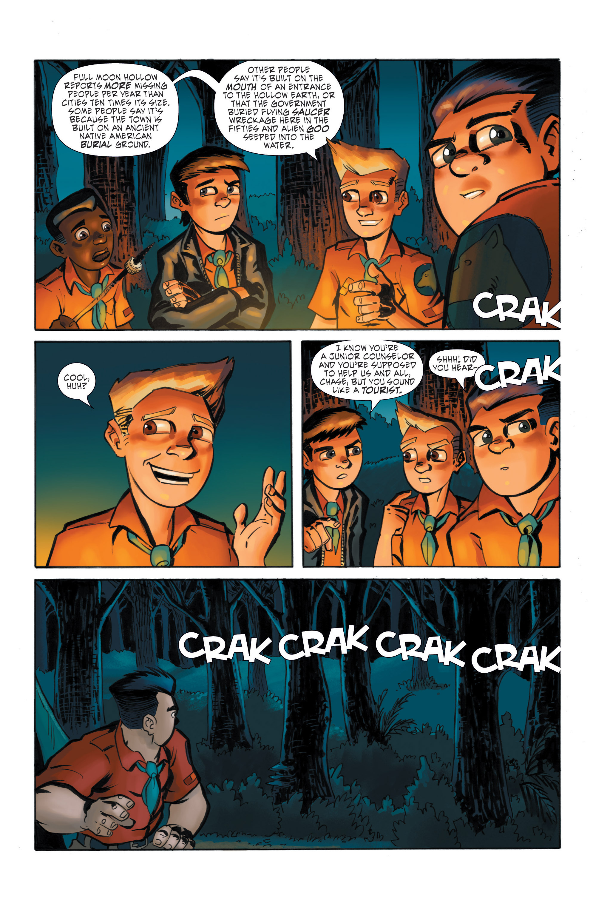 Read online Ghoul Scouts: Night of the Unliving Undead comic -  Issue #1 - 4