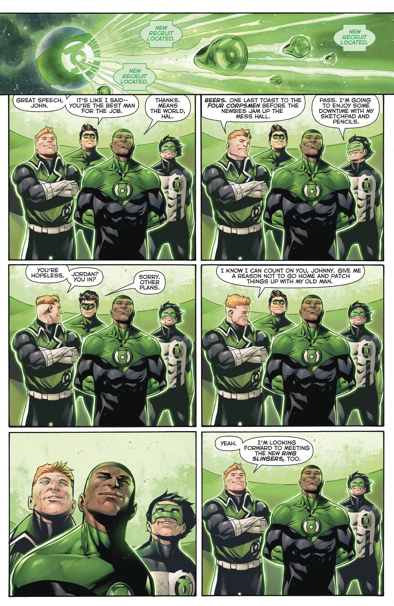 Read online Hal Jordan And The Green Lantern Corps comic -  Issue #50 - 26