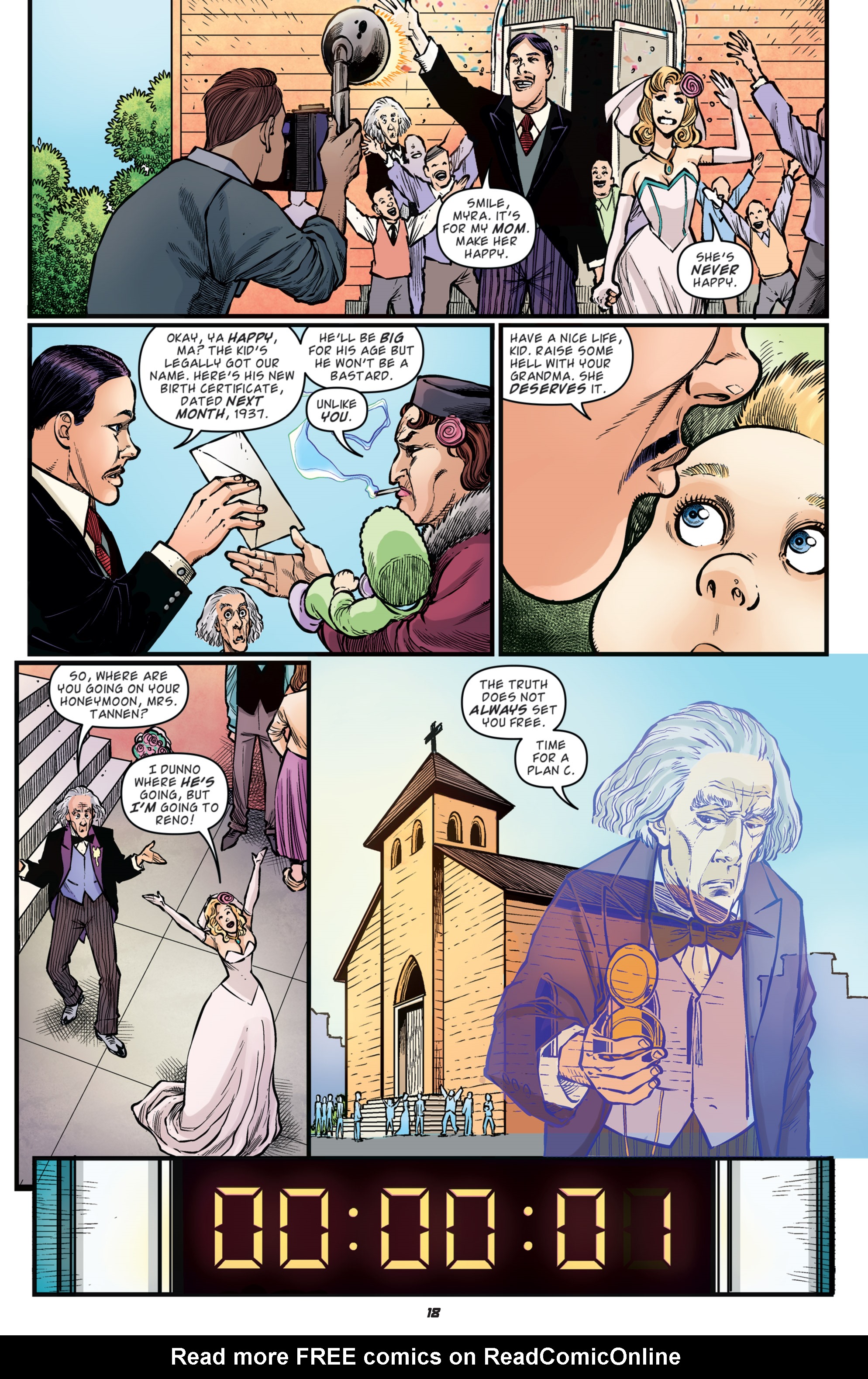 Read online Back to the Future: Biff to the Future comic -  Issue #5 - 20