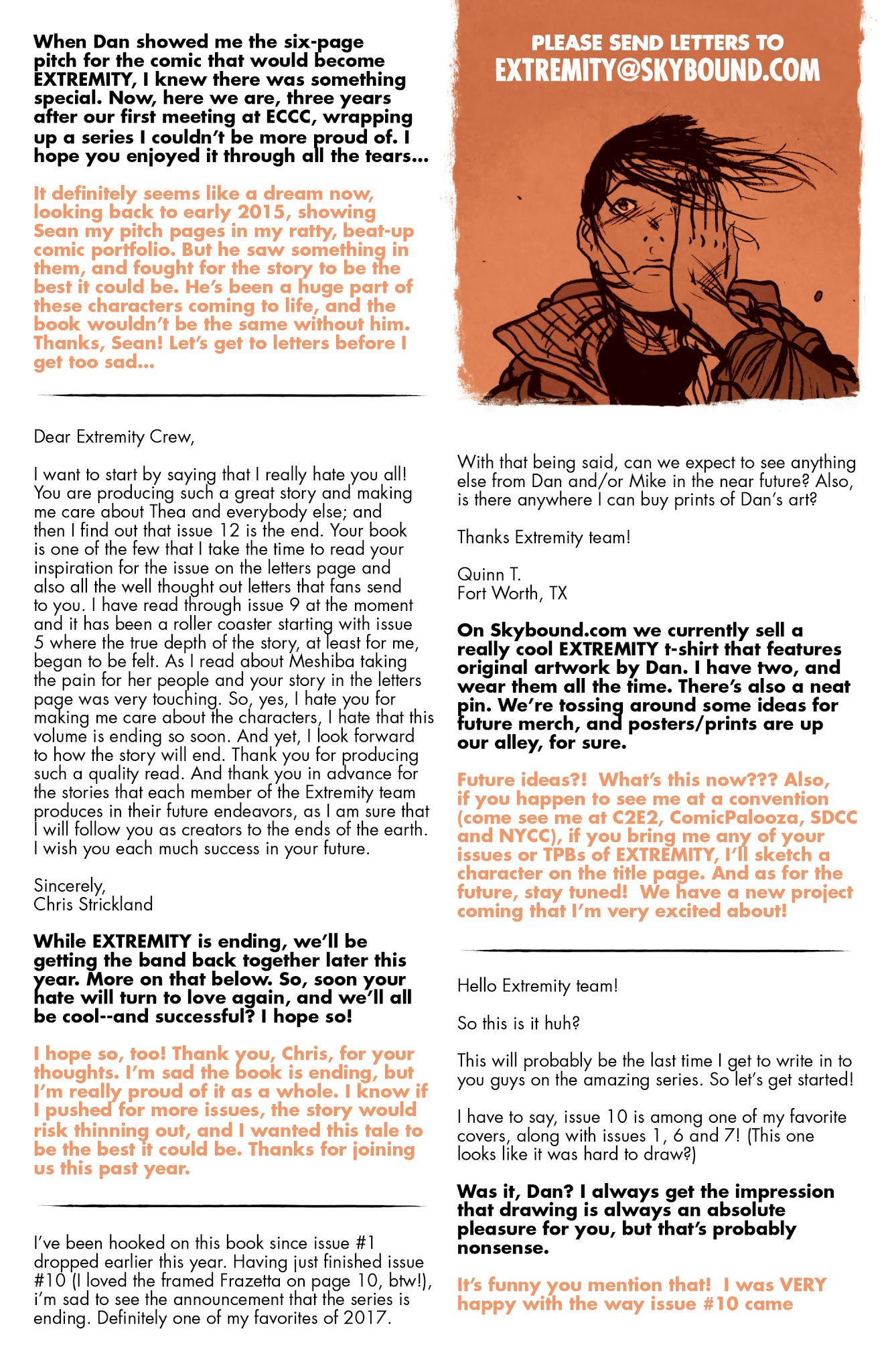 Read online Extremity comic -  Issue #12 - 31