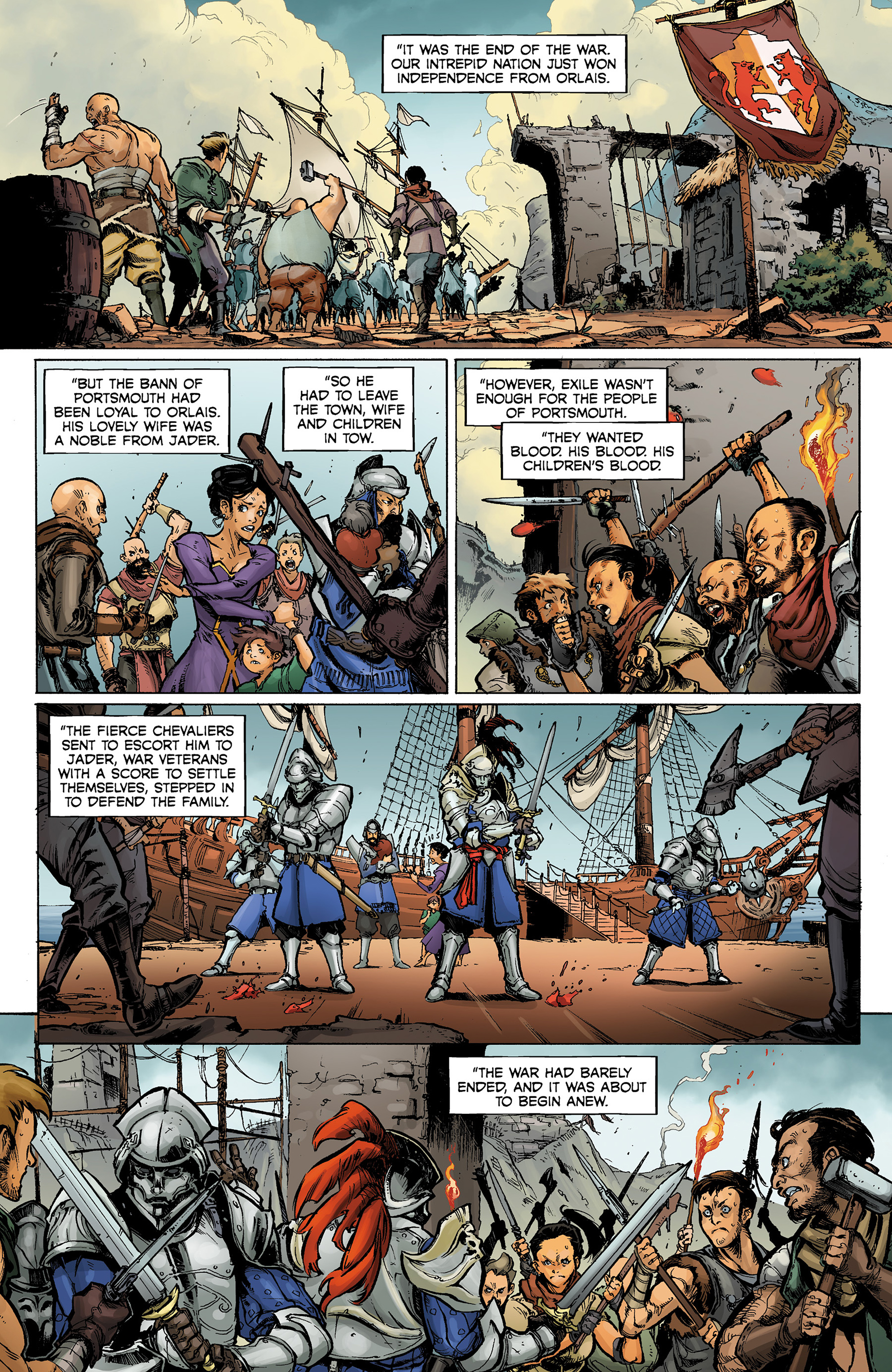Read online Dragon Age: Knight Errant comic -  Issue #1 - 3