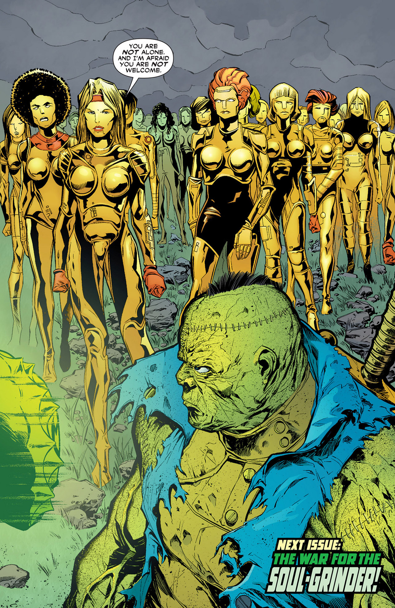 Read online Frankenstein, Agent of S.H.A.D.E. comic -  Issue #14 - 21
