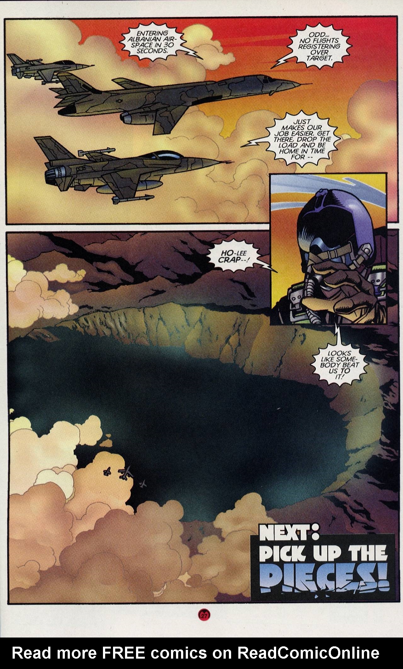 Read online Magnus Robot Fighter (1997) comic -  Issue #12 - 22
