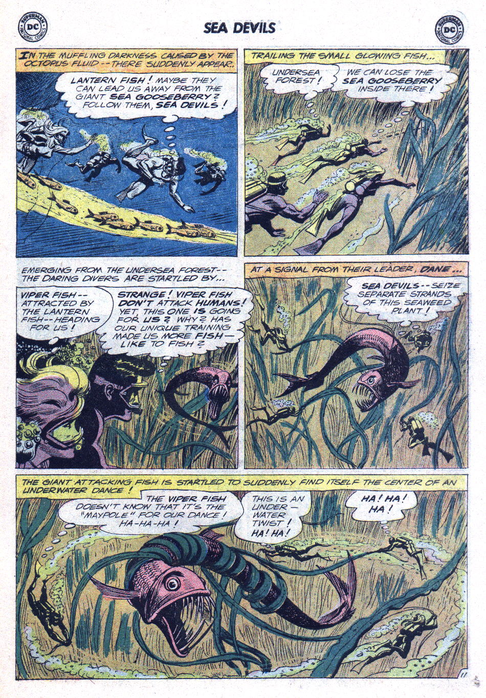 Read online Sea Devils comic -  Issue #15 - 15