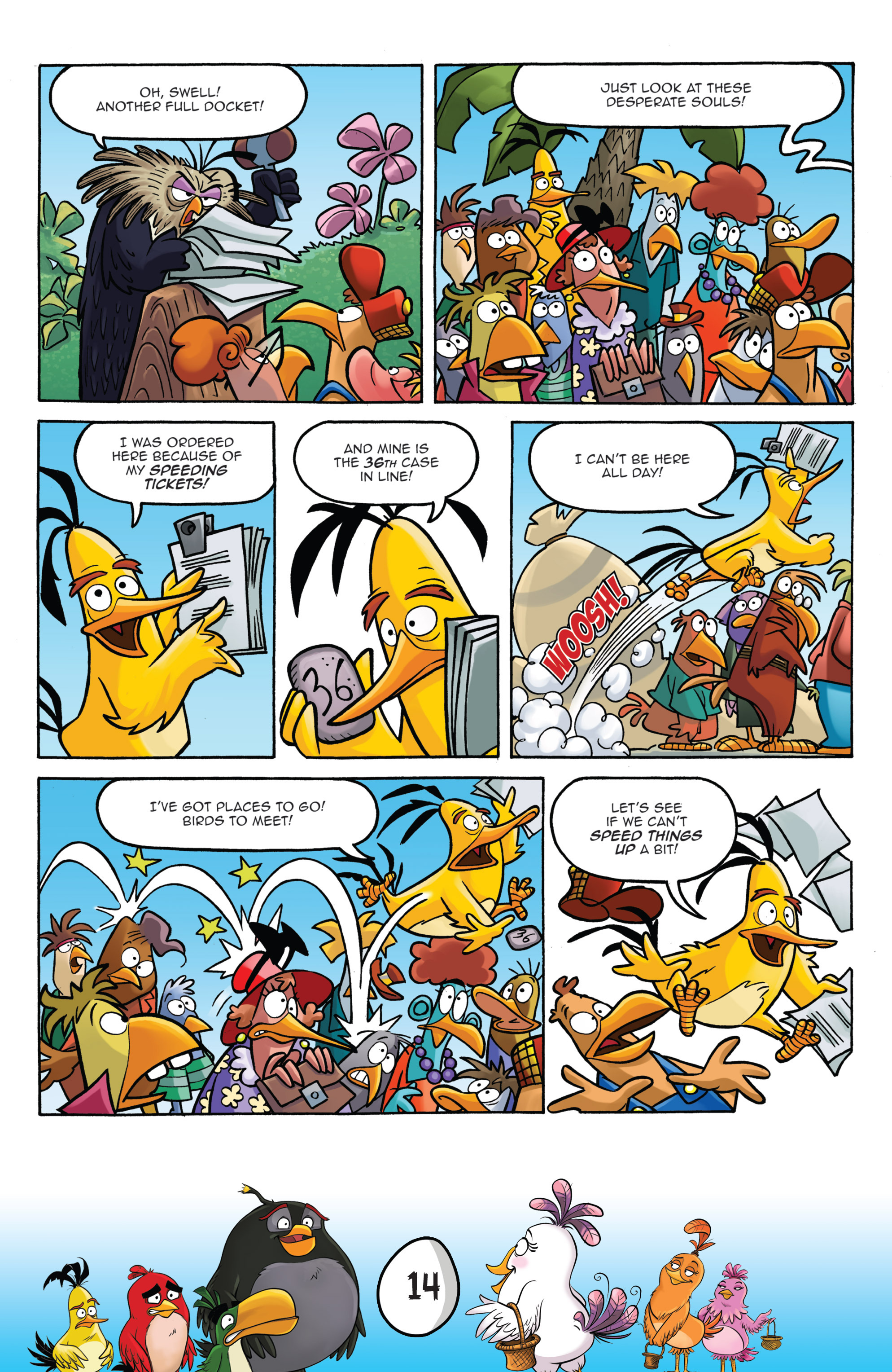 Read online Angry Birds: Flight School comic -  Issue #2 - 16