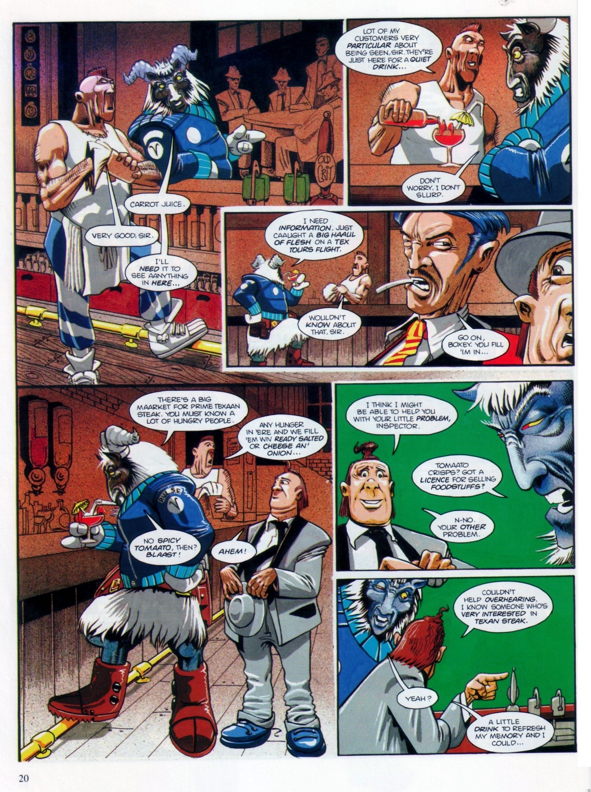 Read online Dead Meat comic -  Issue #2 - 22