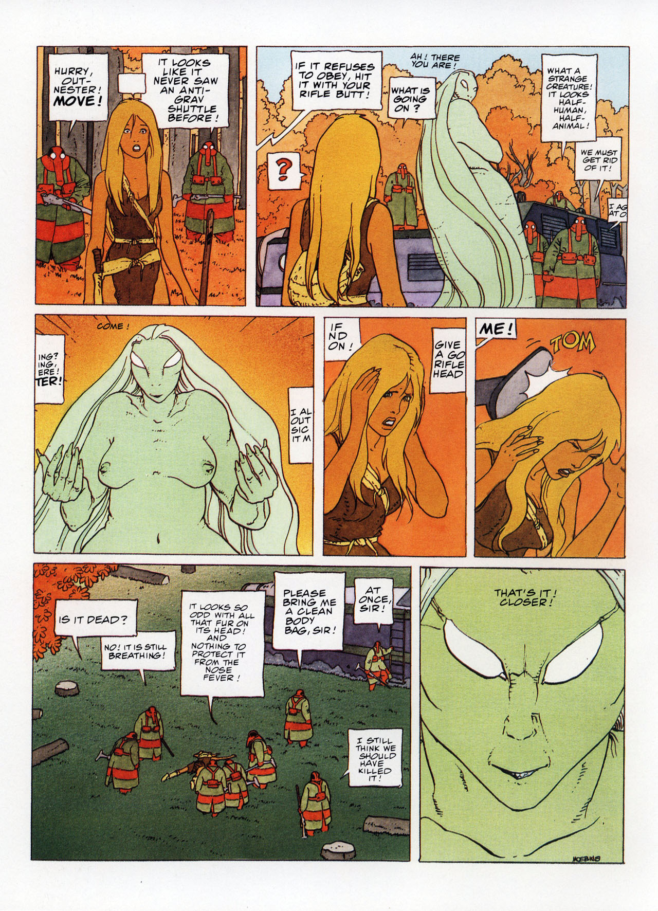 Read online Epic Graphic Novel: Moebius comic -  Issue # TPB 7 - 20