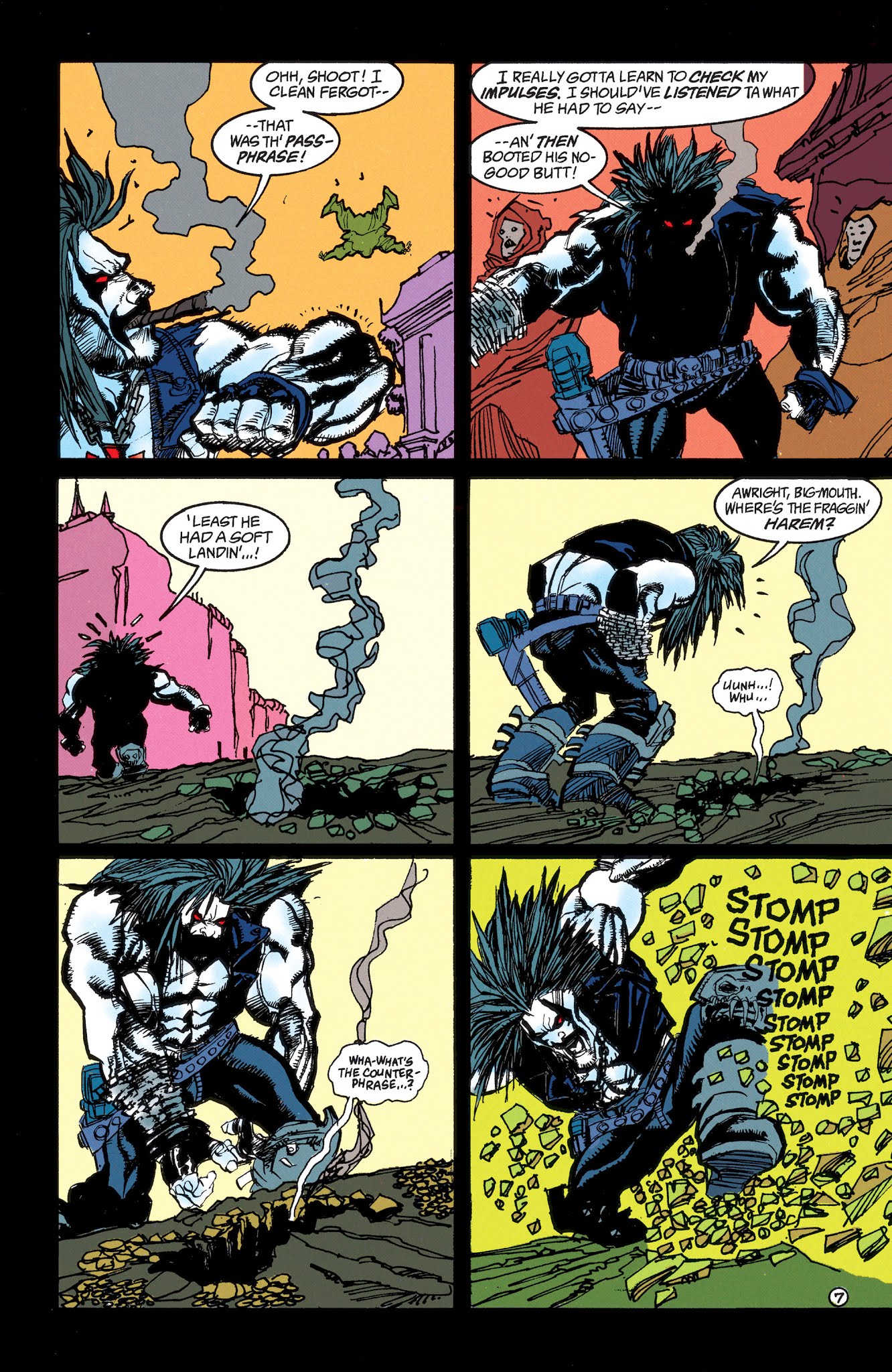 Read online Lobo by Keith Giffen & Alan Grant comic -  Issue # TPB 1 (Part 3) - 75