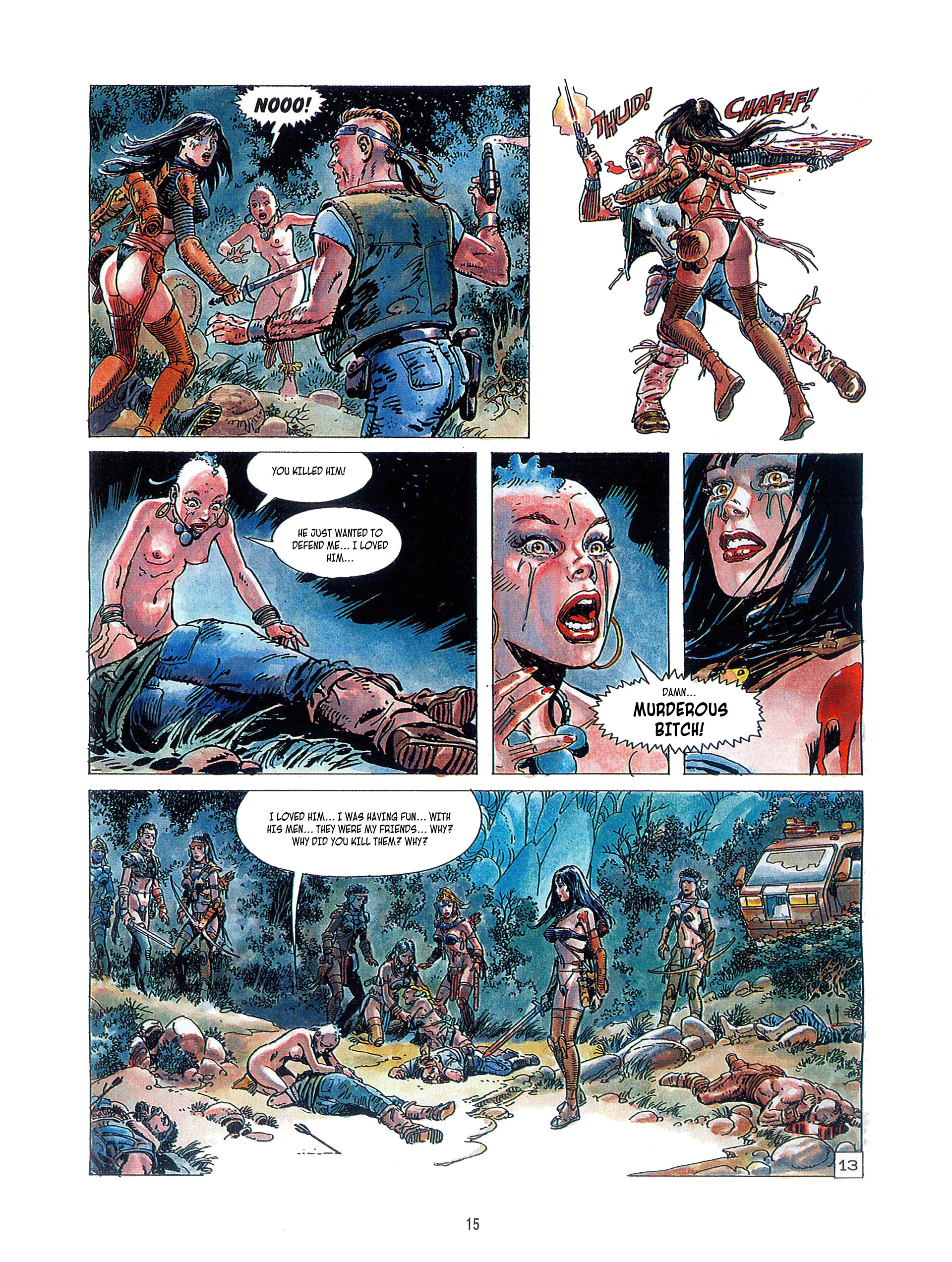 Read online Falka comic -  Issue #4 - 15