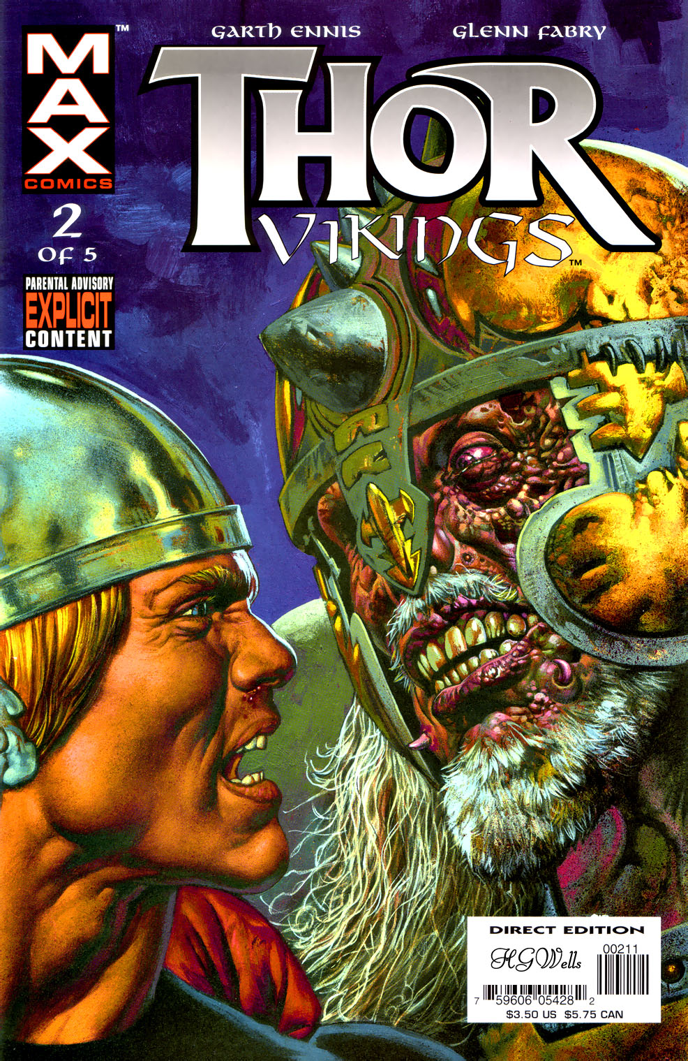 Read online Thor: Vikings comic -  Issue #2 - 2