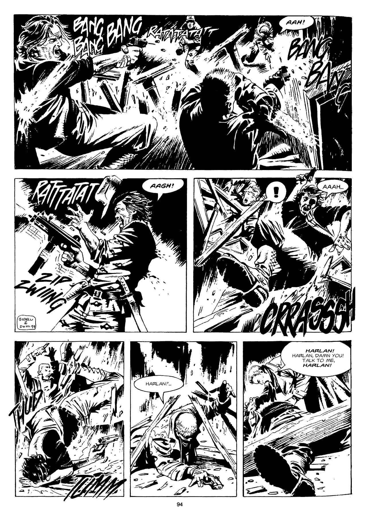 Read online Dampyr (2000) comic -  Issue #6 - 94