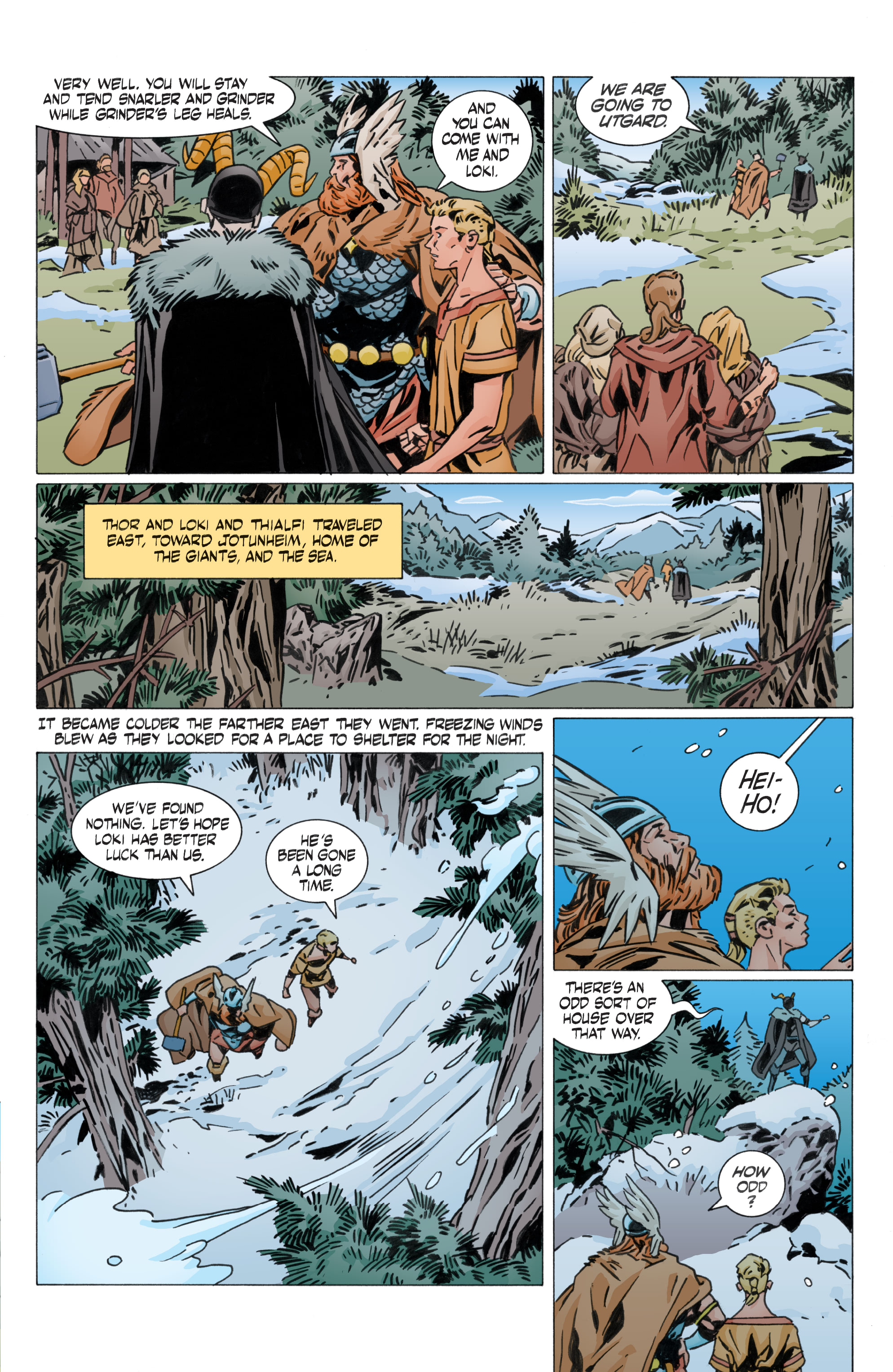 Read online Norse Mythology II comic -  Issue #3 - 9