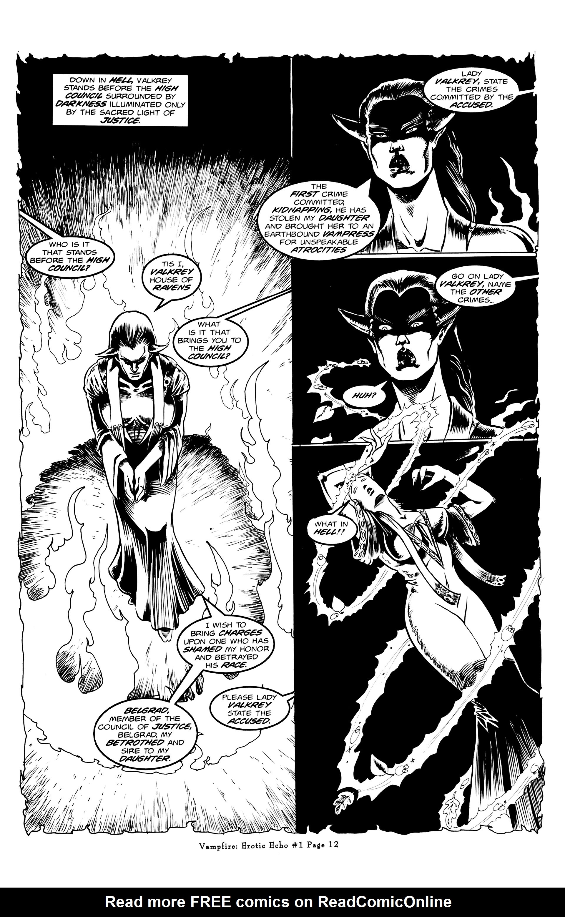 Read online Vampfire: Erotic Echo comic -  Issue #1 - 14