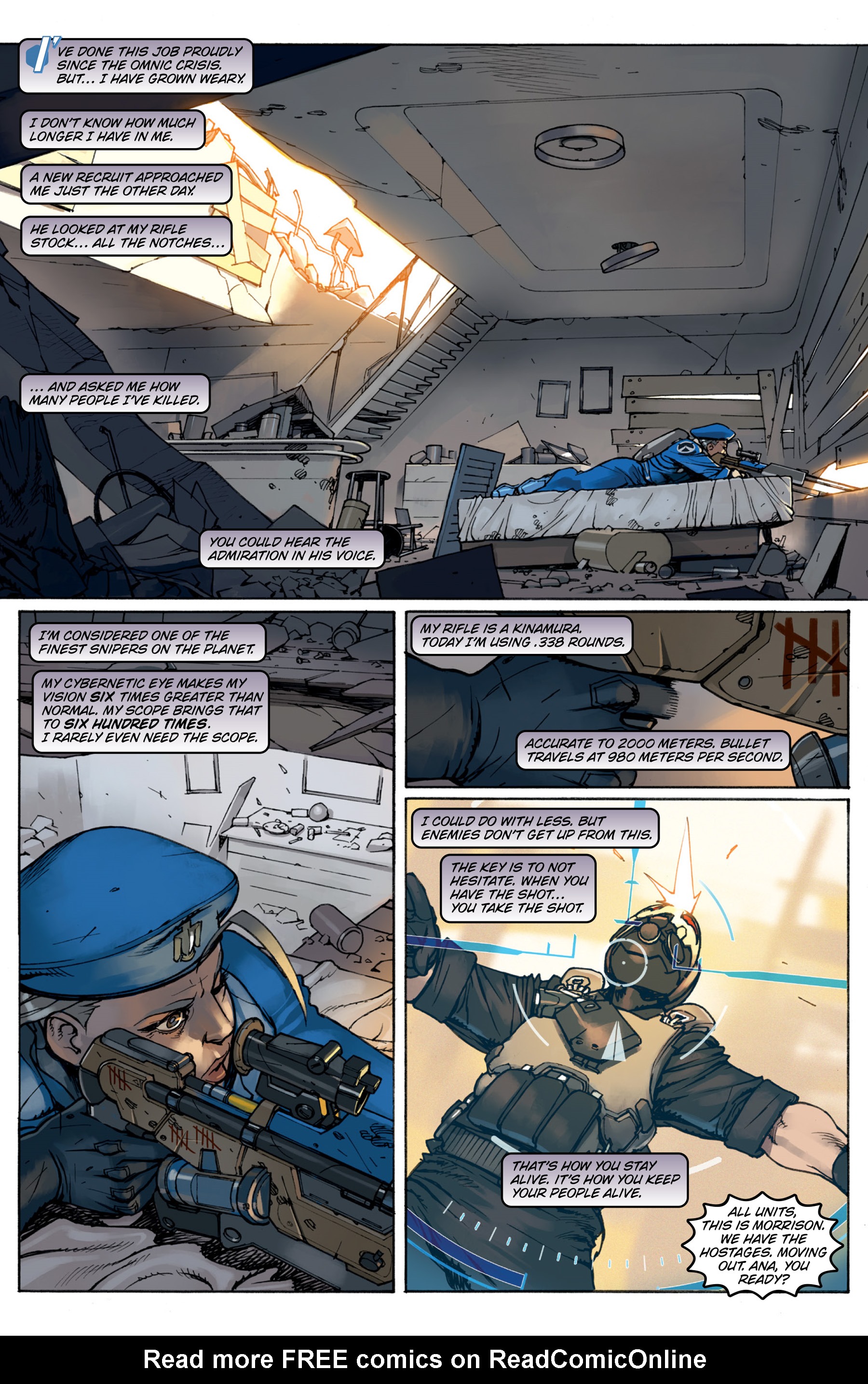 Read online Overwatch comic -  Issue #7 - 3