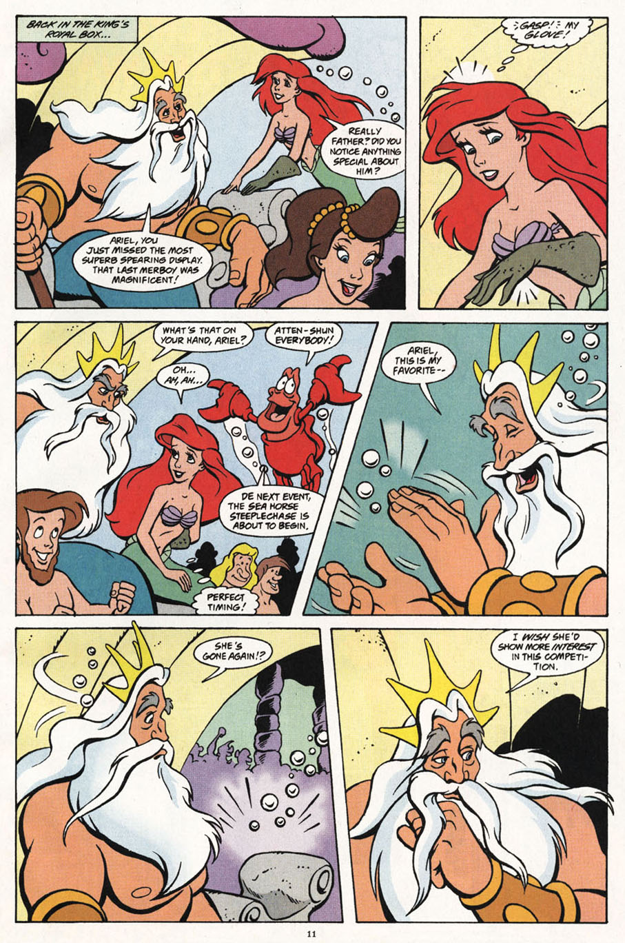 Read online Disney's The Little Mermaid comic -  Issue #9 - 13