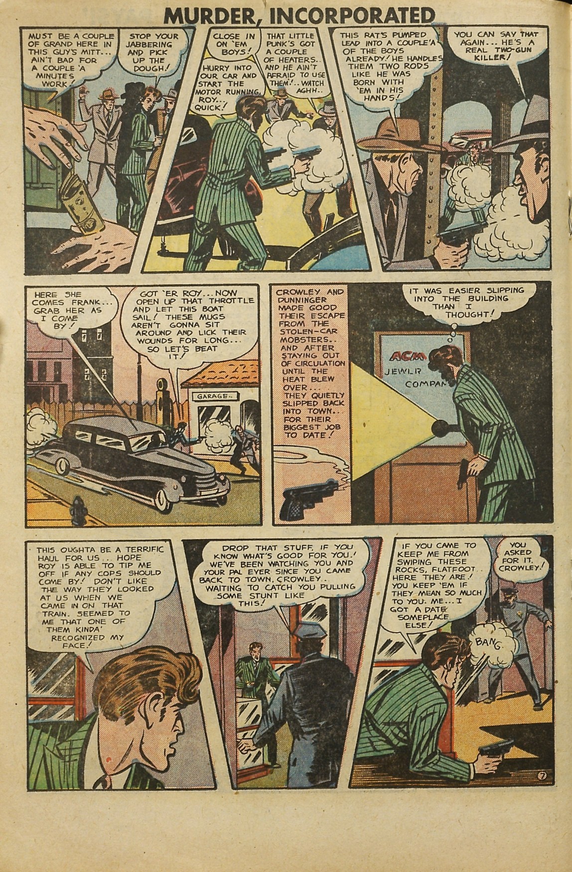 Read online Murder Incorporated (1948) comic -  Issue #10 - 18