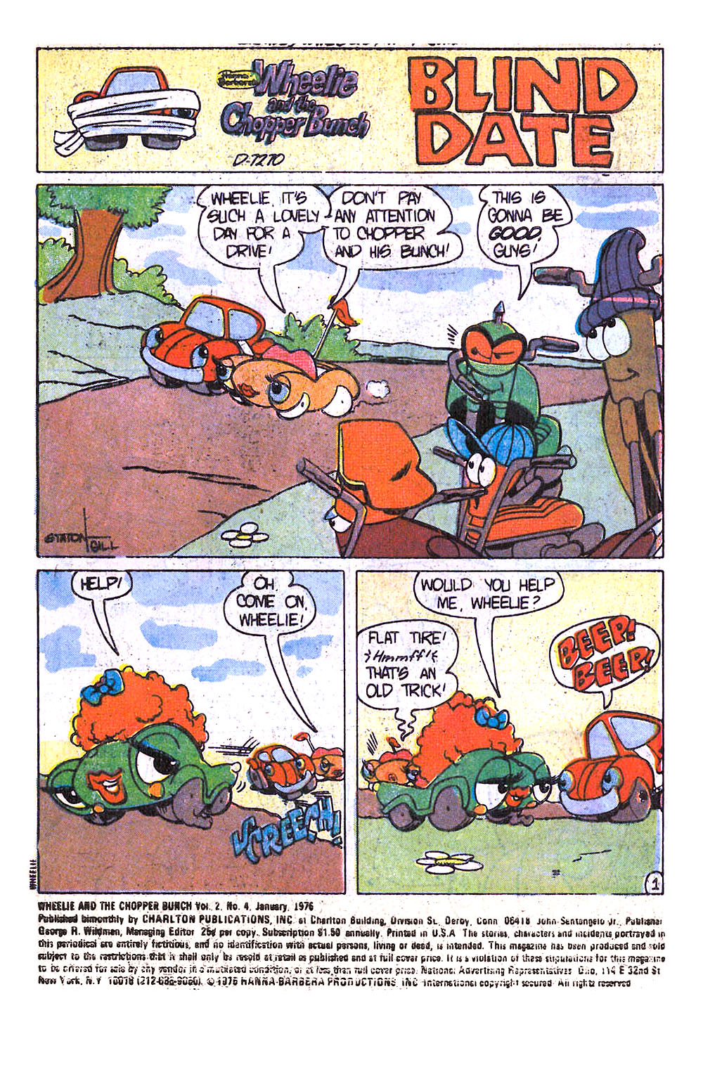 Read online Wheelie and the Chopper Bunch comic -  Issue #4 - 3