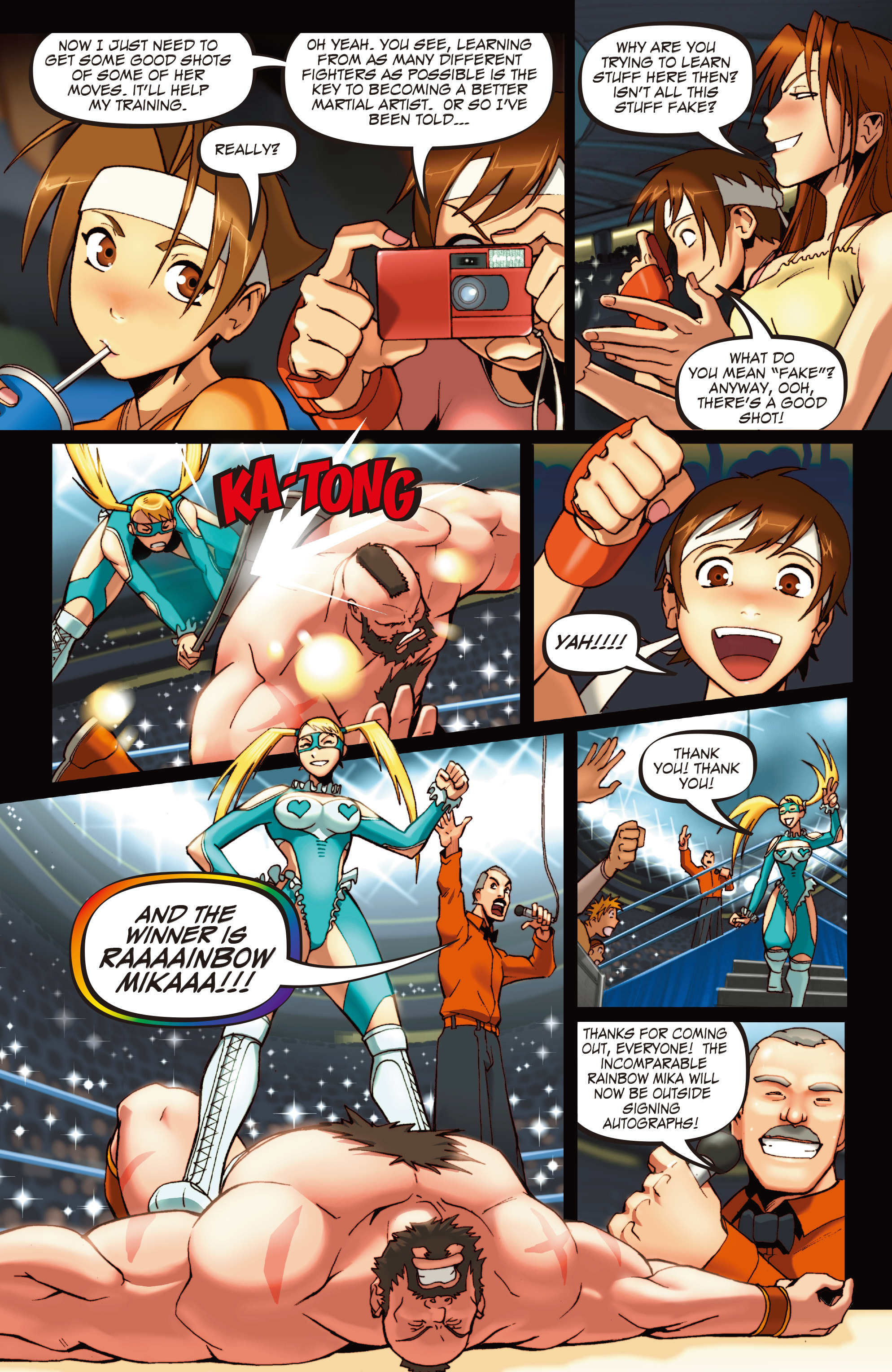 Read online Street Fighter Legends: Sakura comic -  Issue #1 - 19