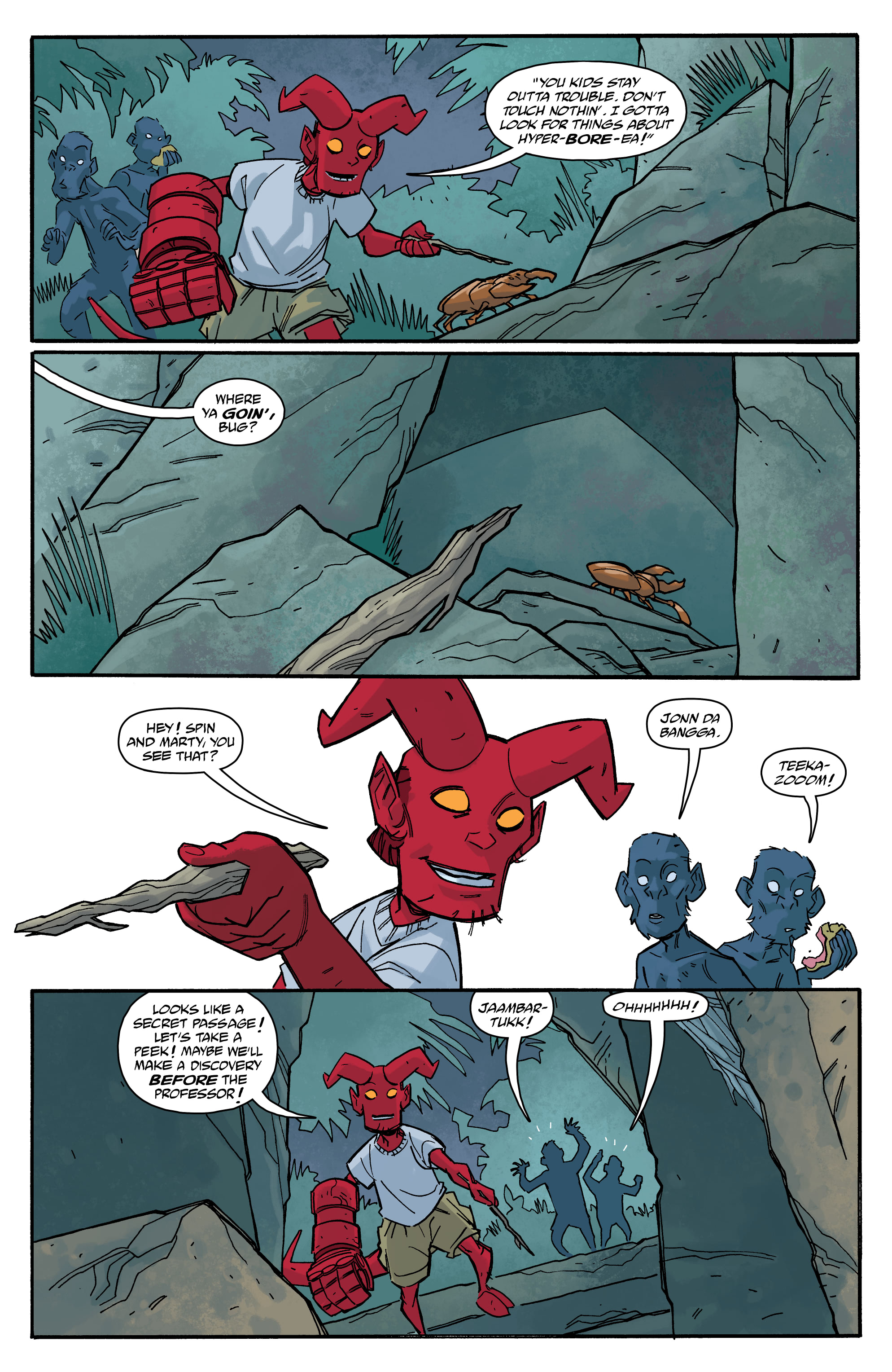 Read online Young Hellboy comic -  Issue #3 - 8